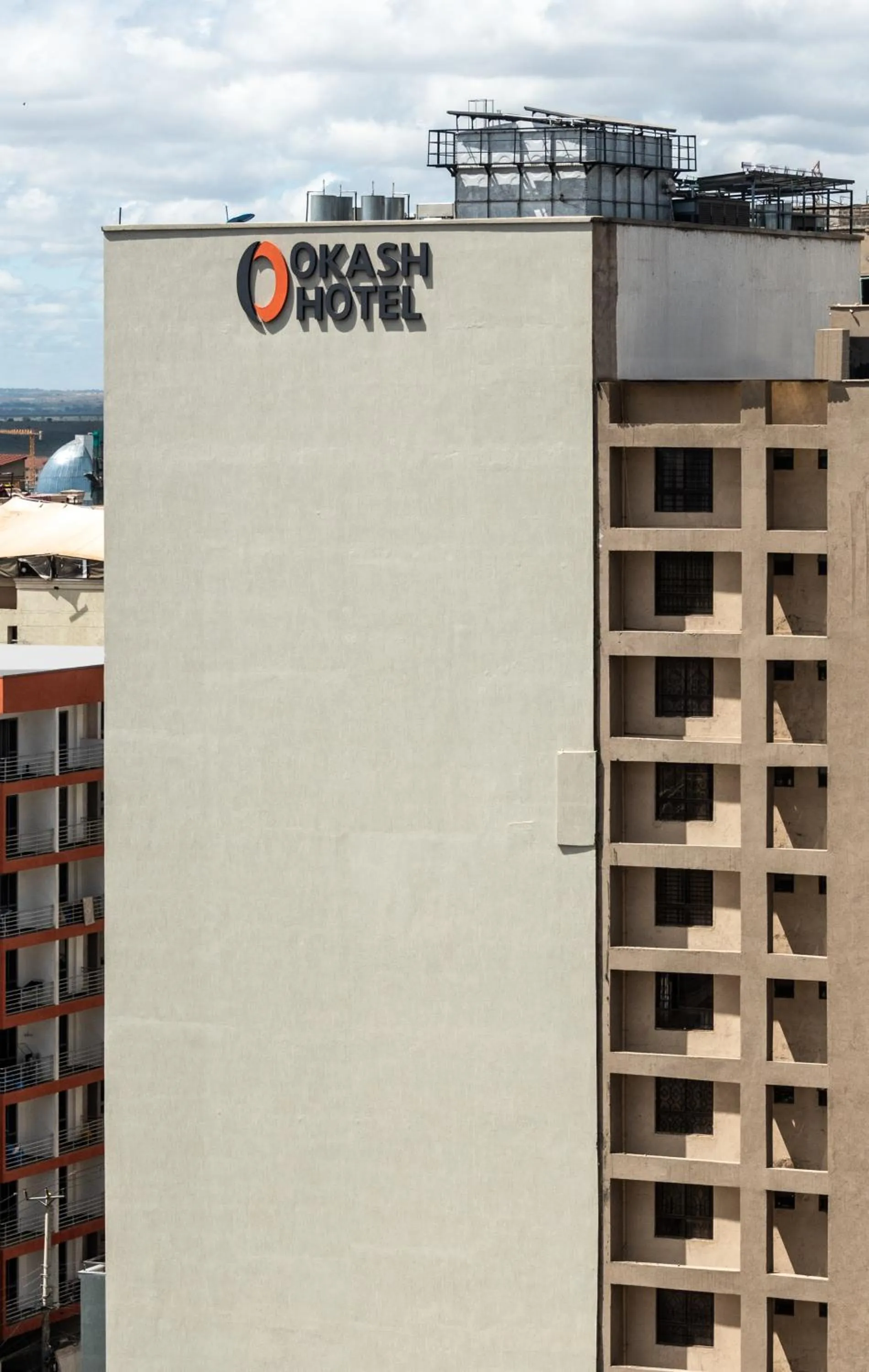 Property building in Okash City Boutique Hotel