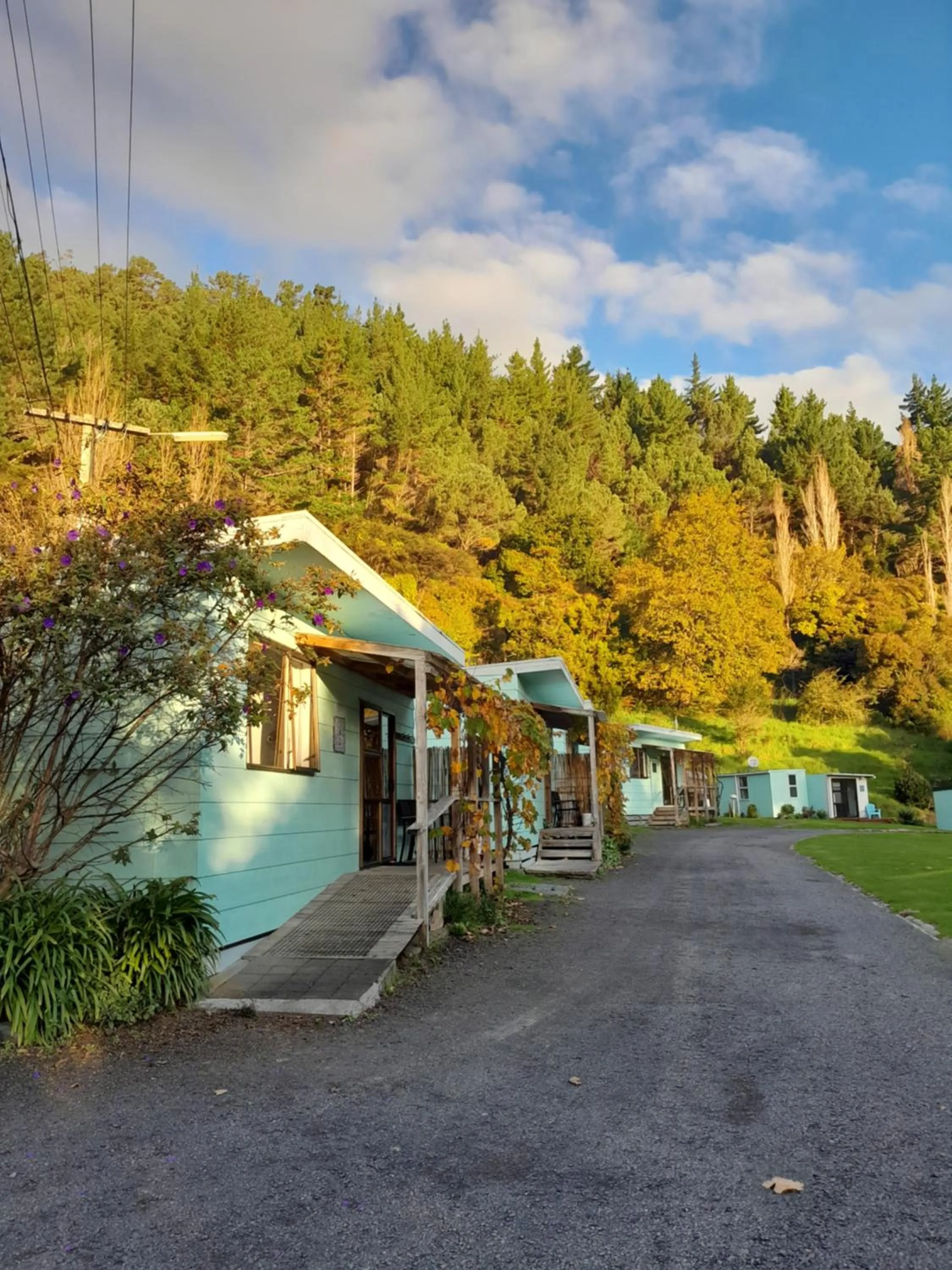Mountain view in Dickson Holiday Park