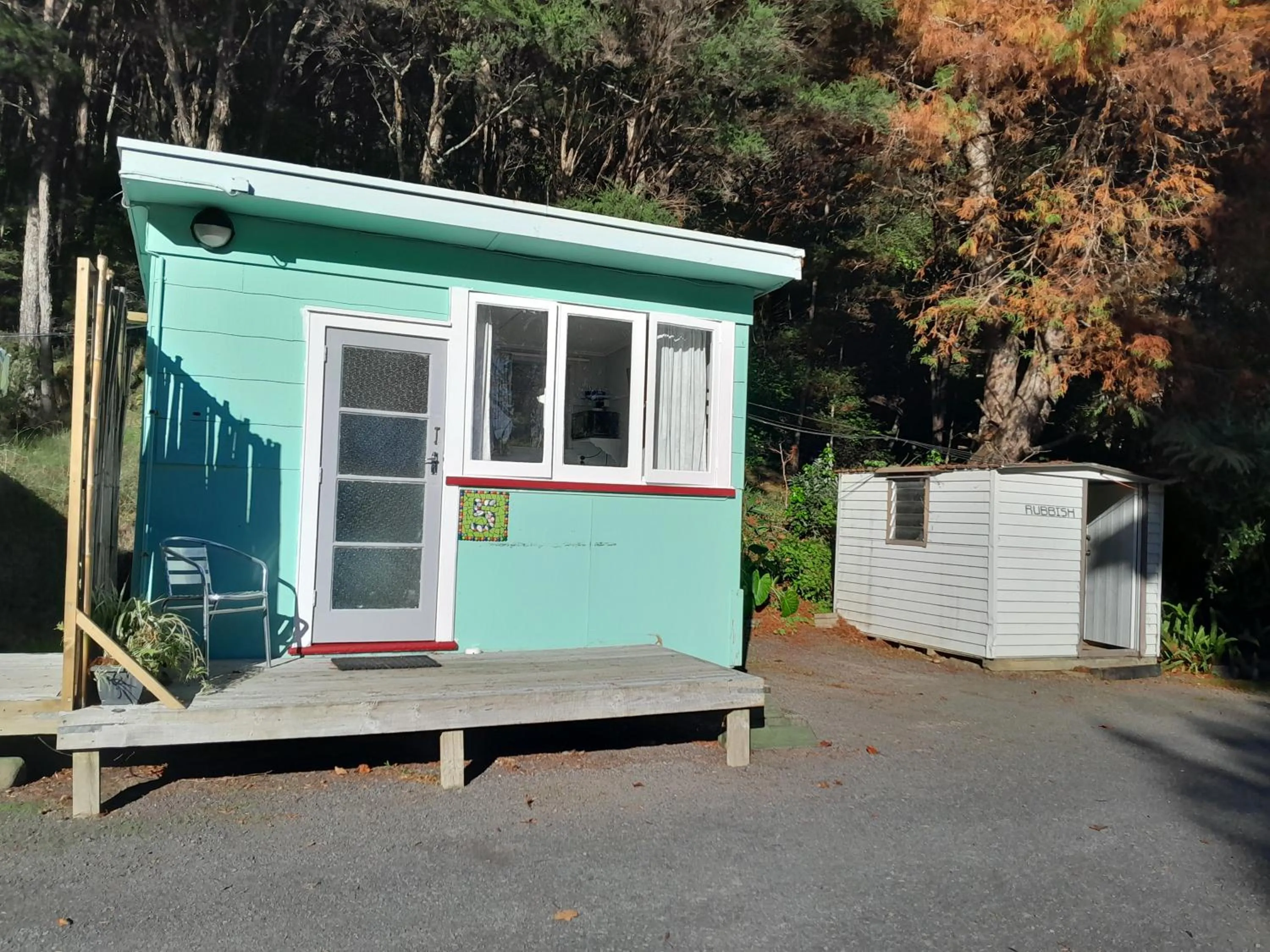 Decorative detail in Dickson Holiday Park