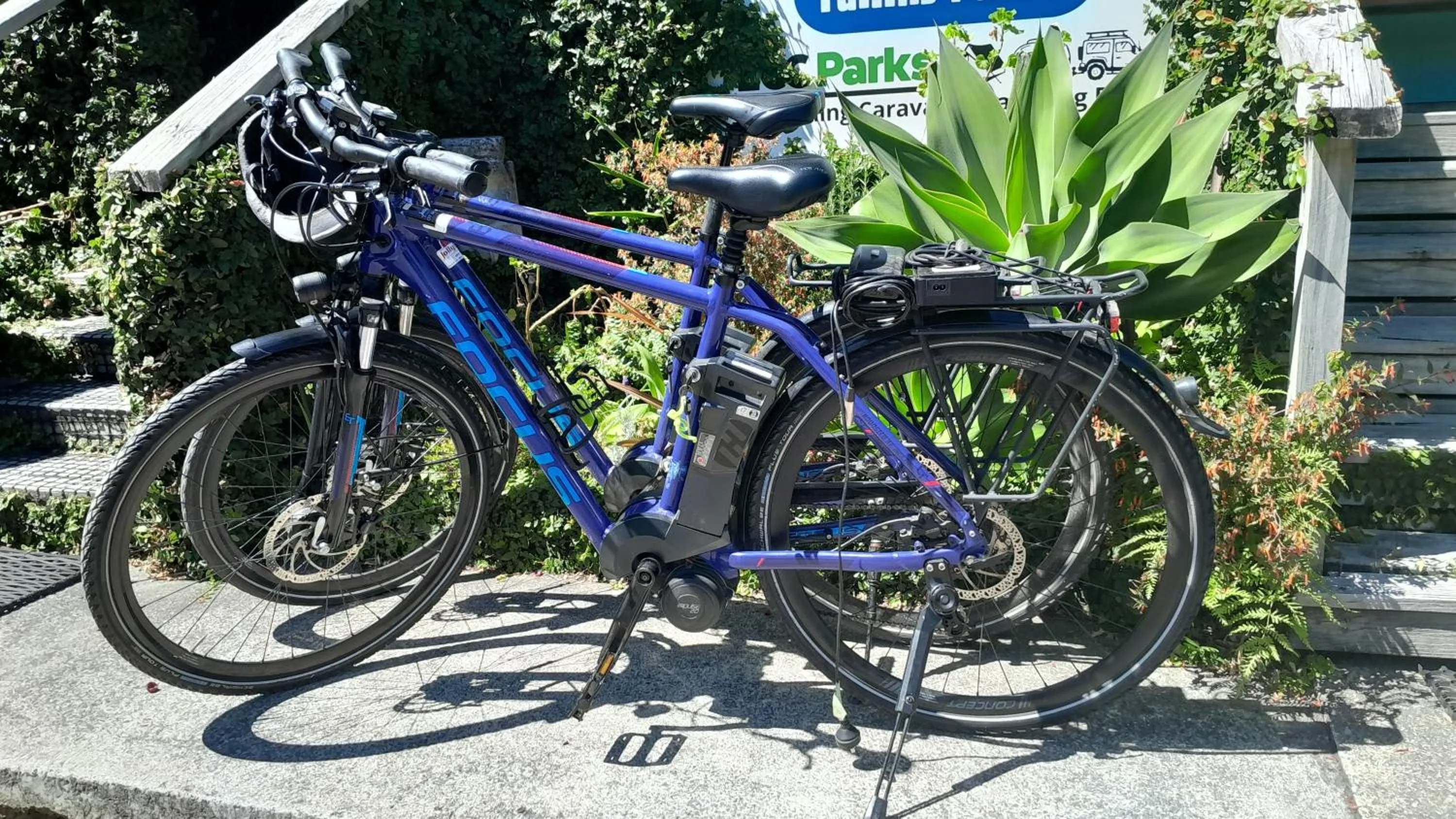 Cycling in Dickson Holiday Park