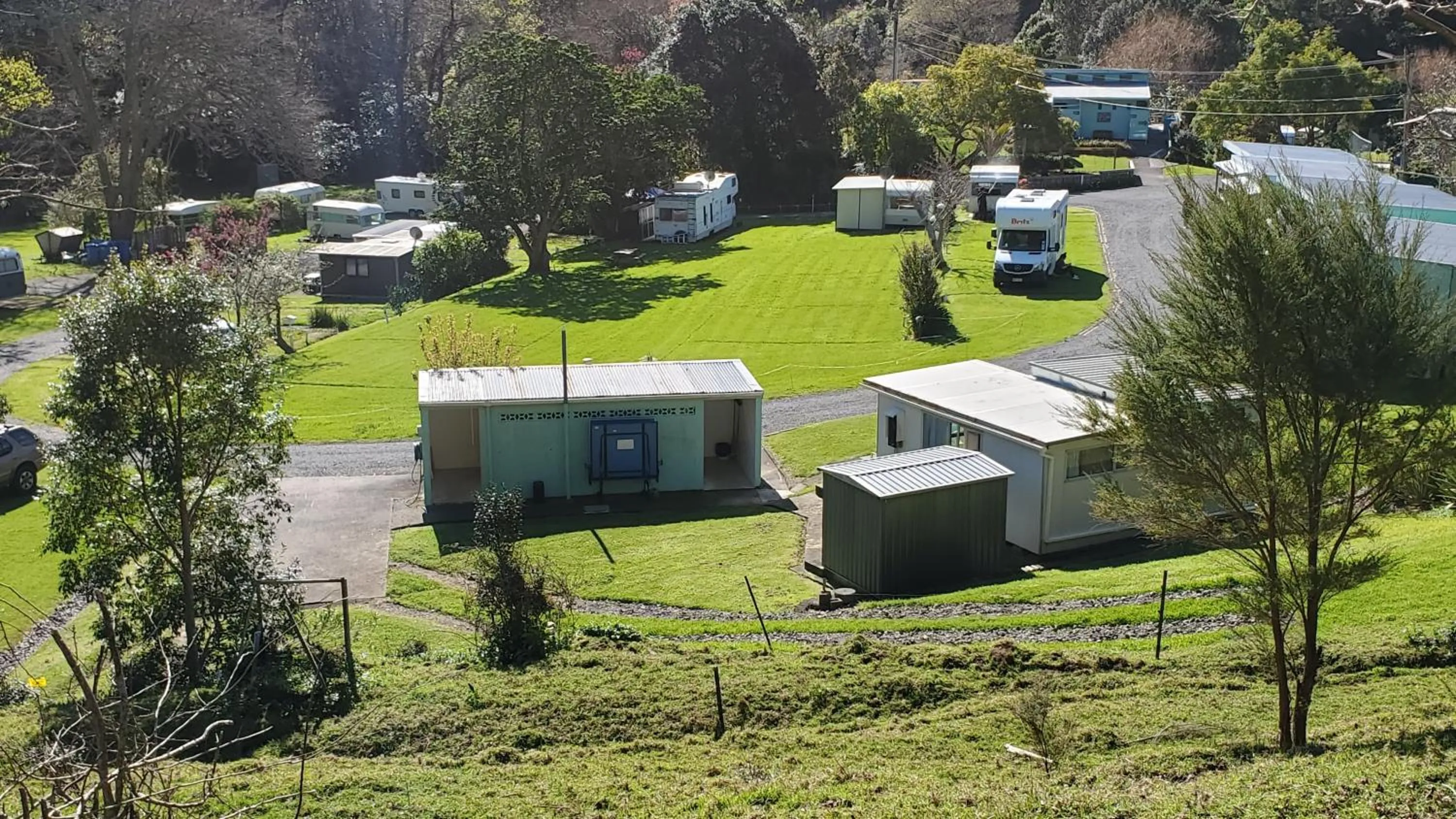Toilet in Dickson Holiday Park