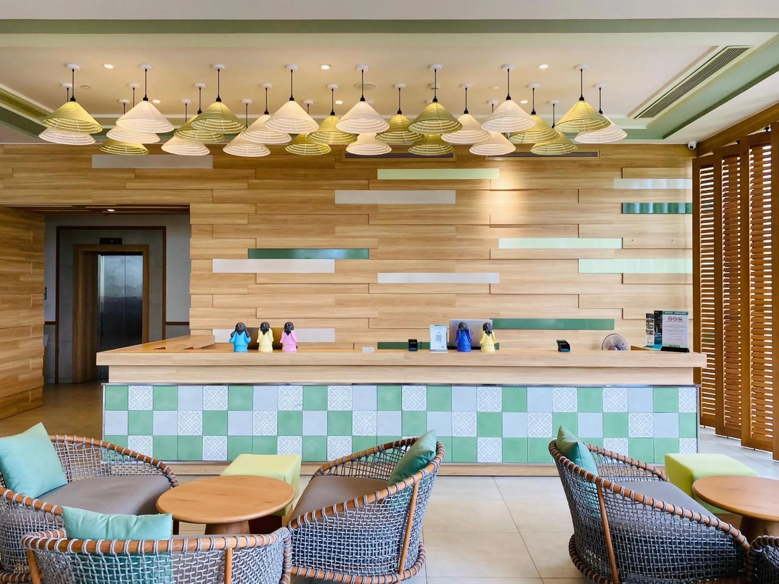 Lobby or reception in Fusion Suites Da Nang