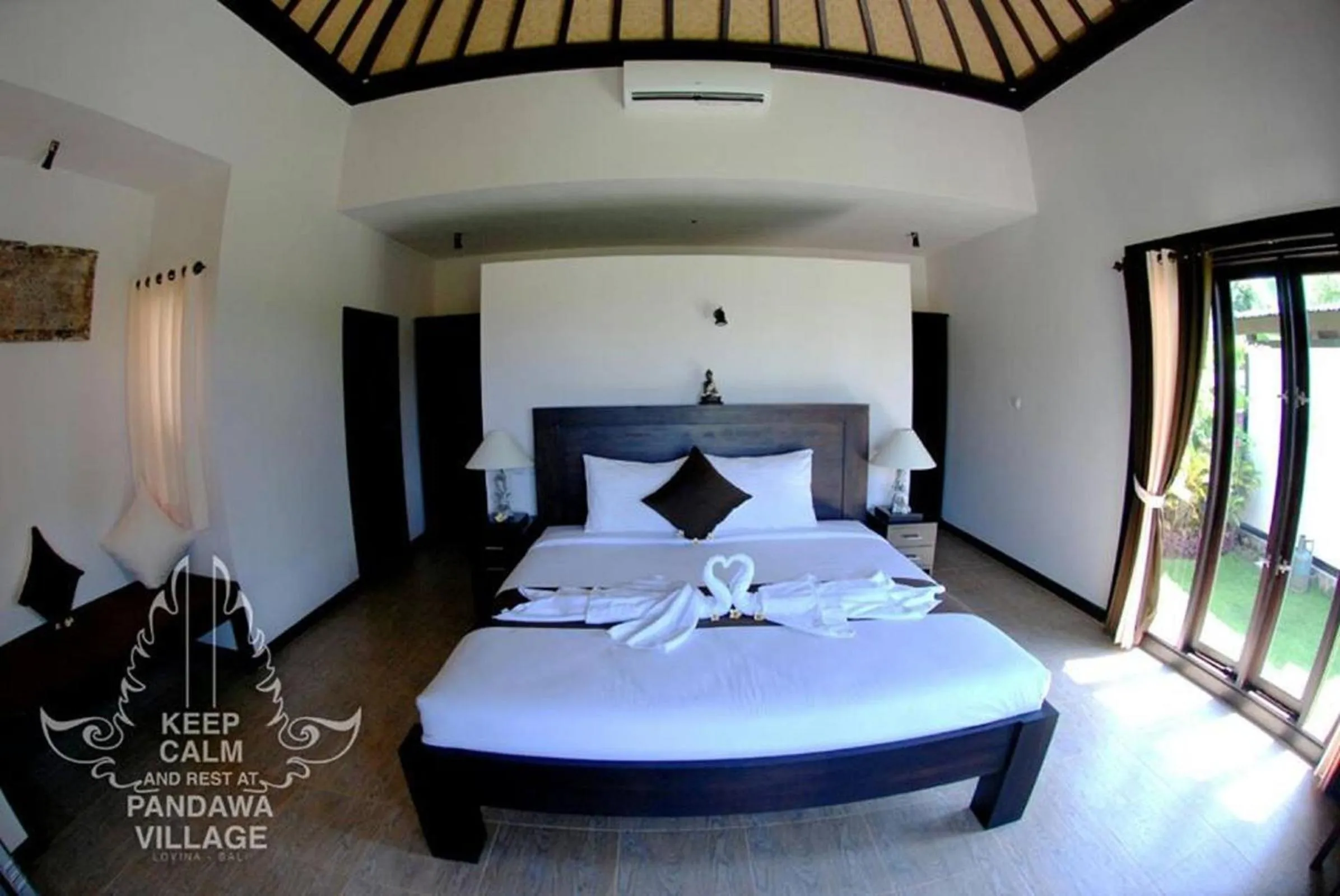 Bedroom, Bed in Pandawa Village