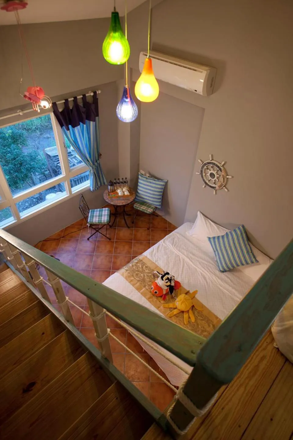 Bed in Cloudenjoy B&B