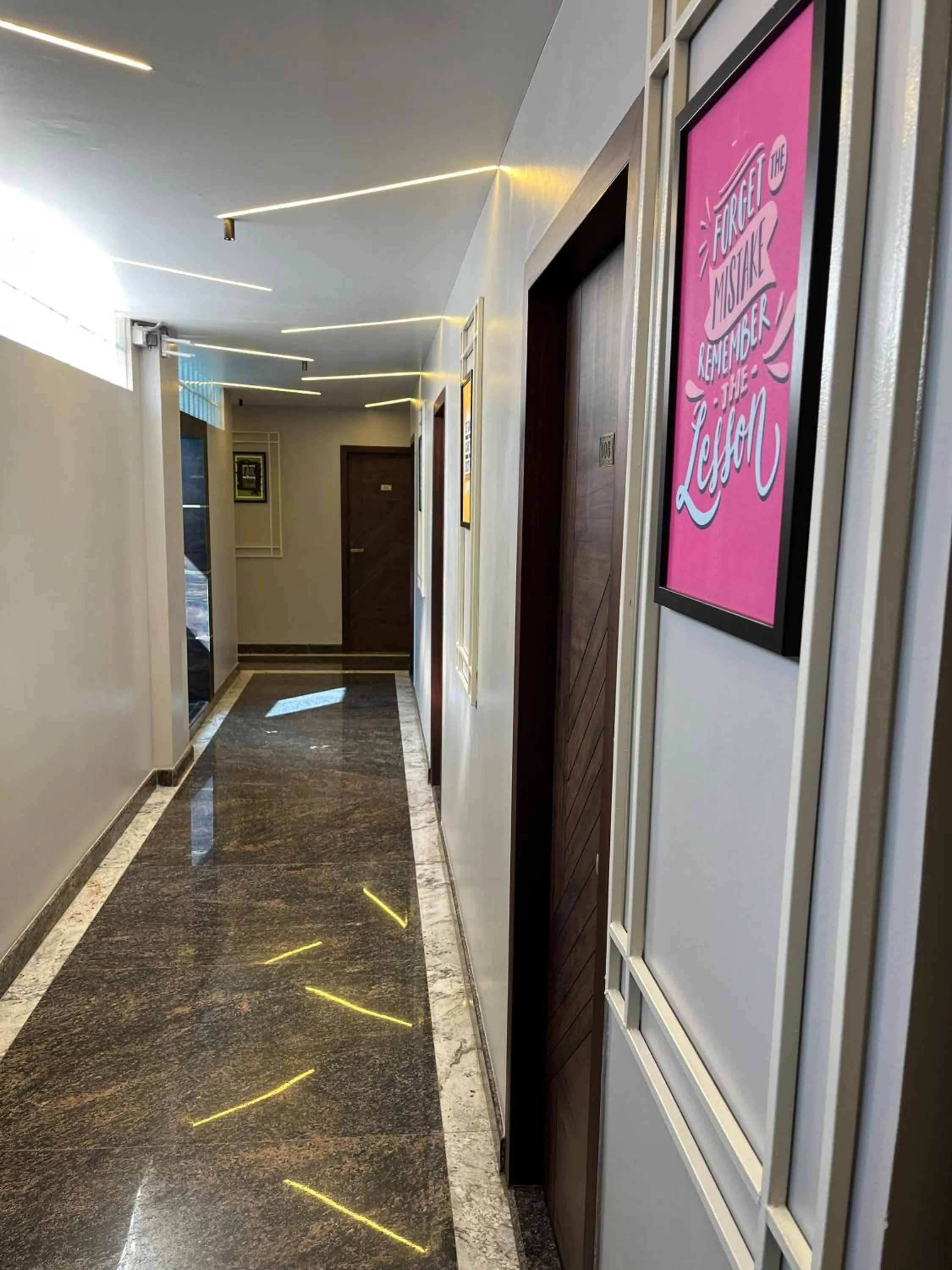 Floor plan in LG Signature Suites Kalyan Nagar