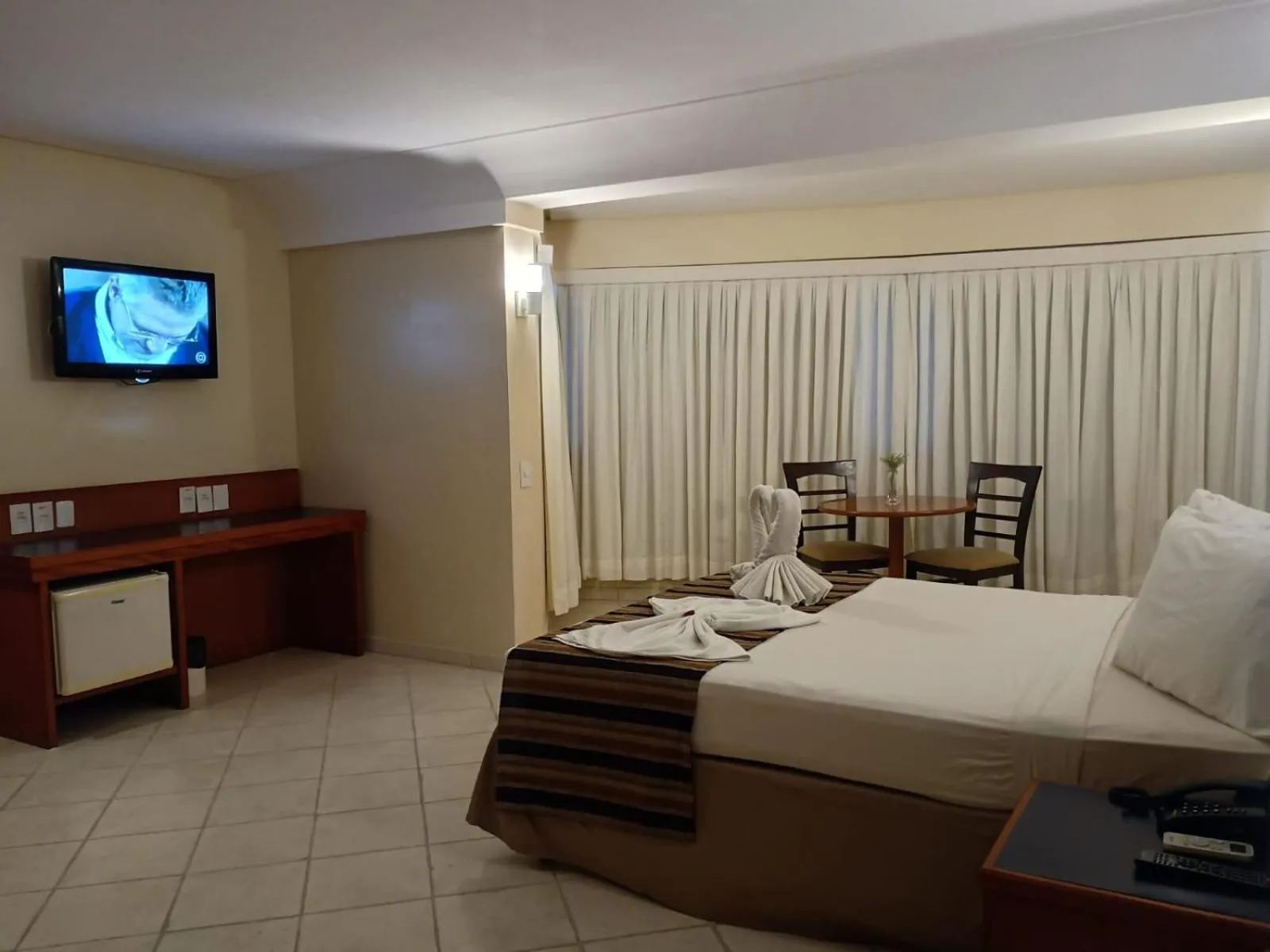 Bed in Costa do Mar Hotel