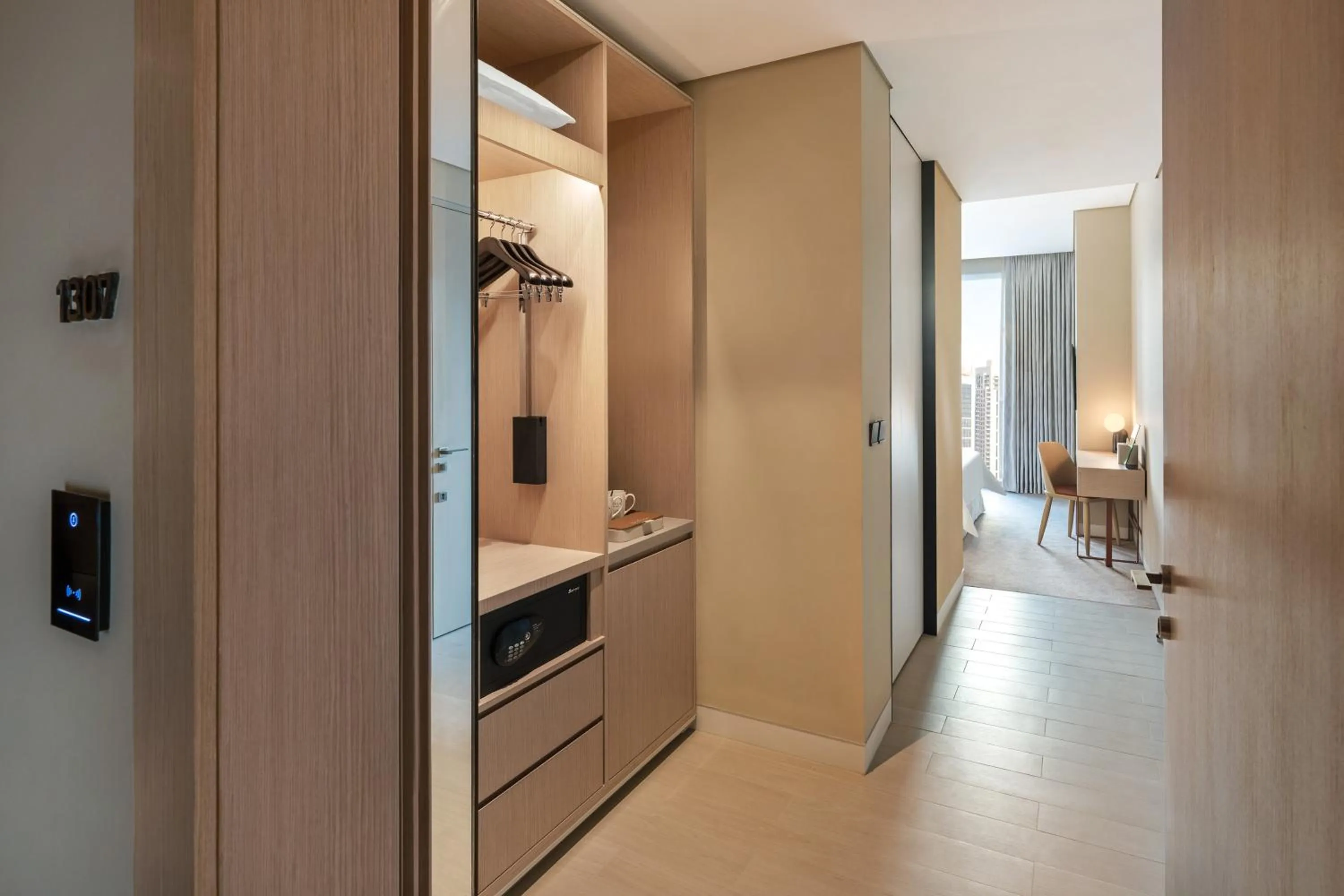 wardrobe, Bed in Vida Dubai Mall