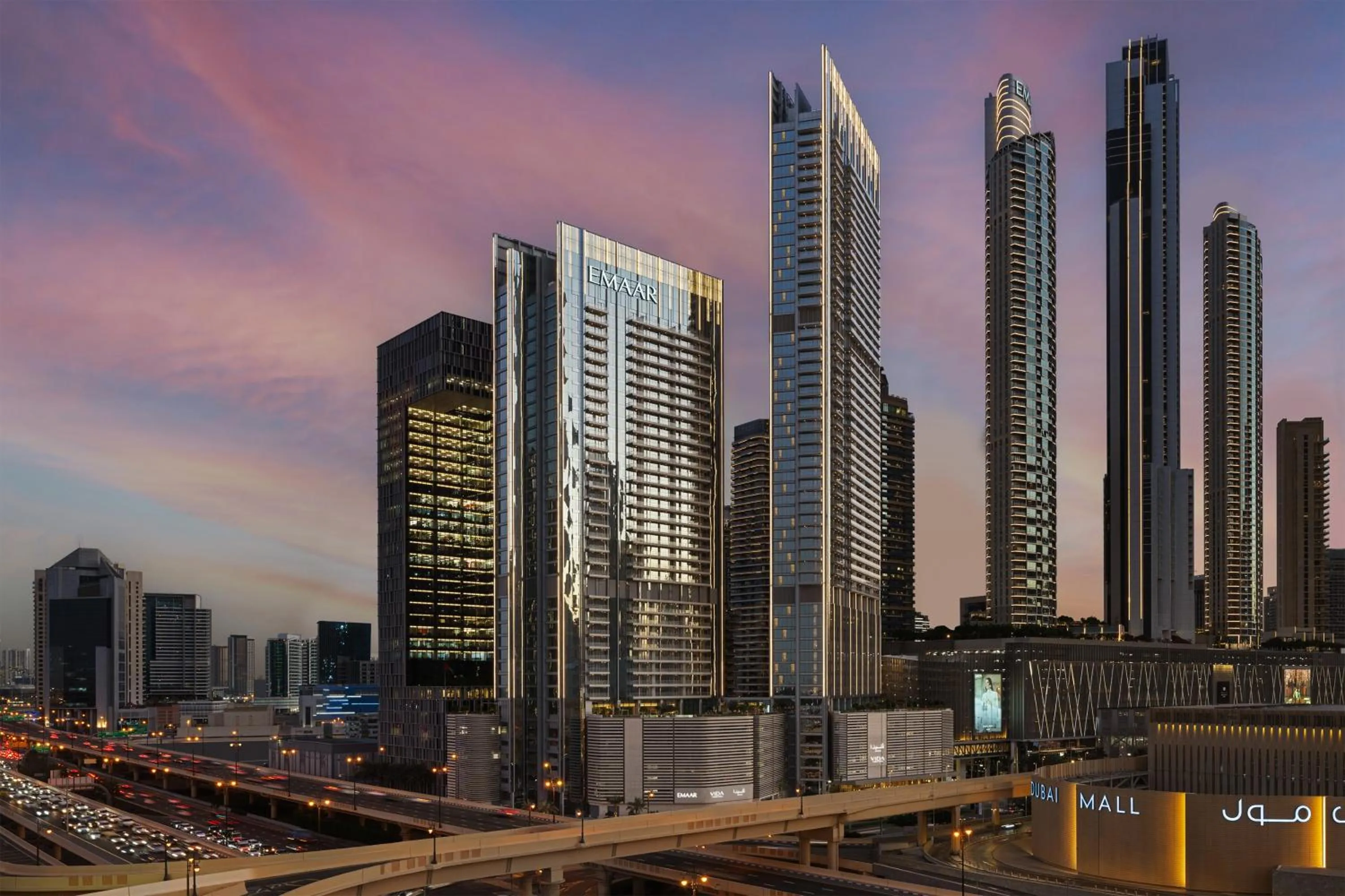 Property building in Vida Dubai Mall