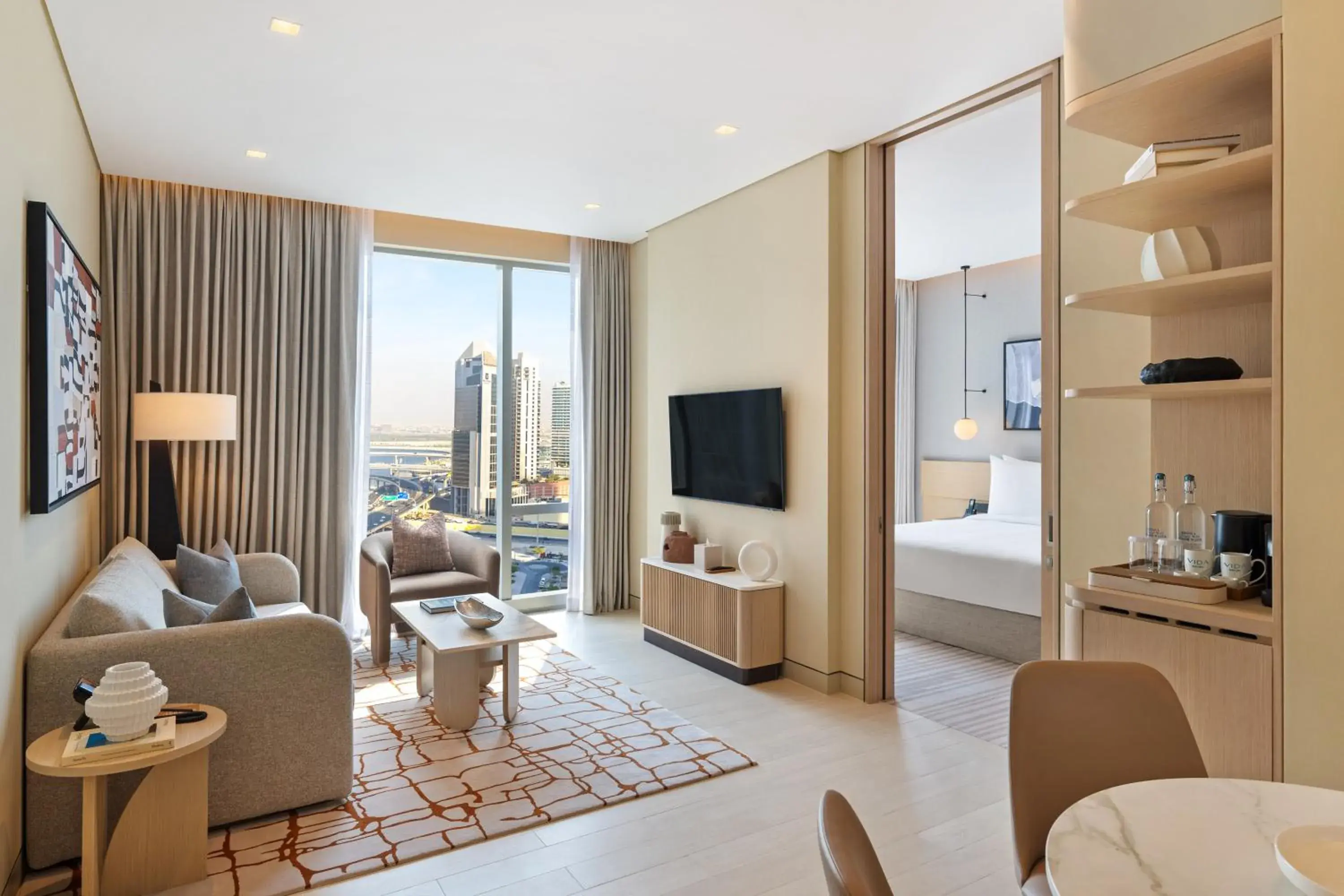 Premier Suite City View in Vida Dubai Mall Premier Suite City View in Vida Dubai Mall