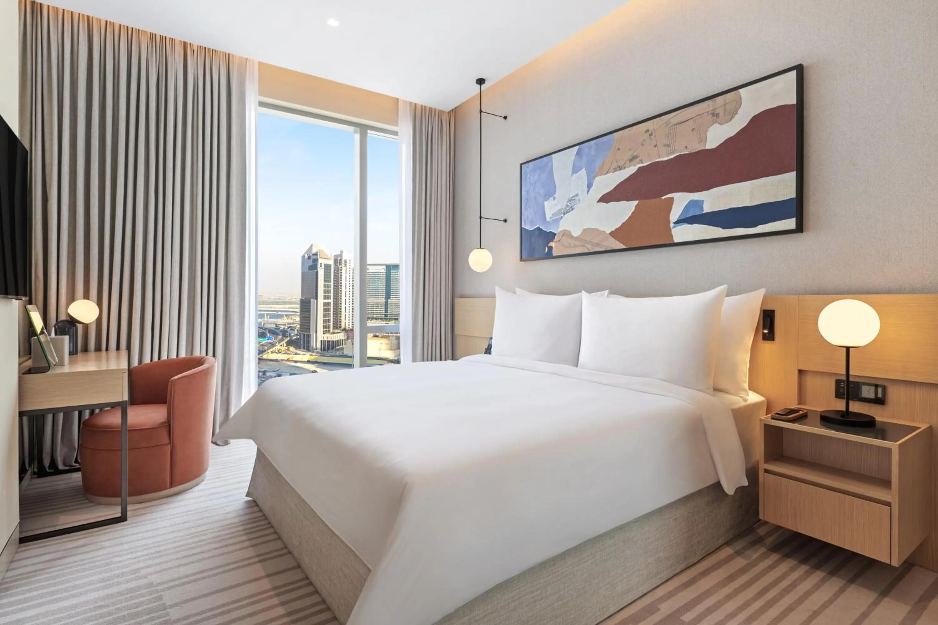 Bed in Vida Dubai Mall