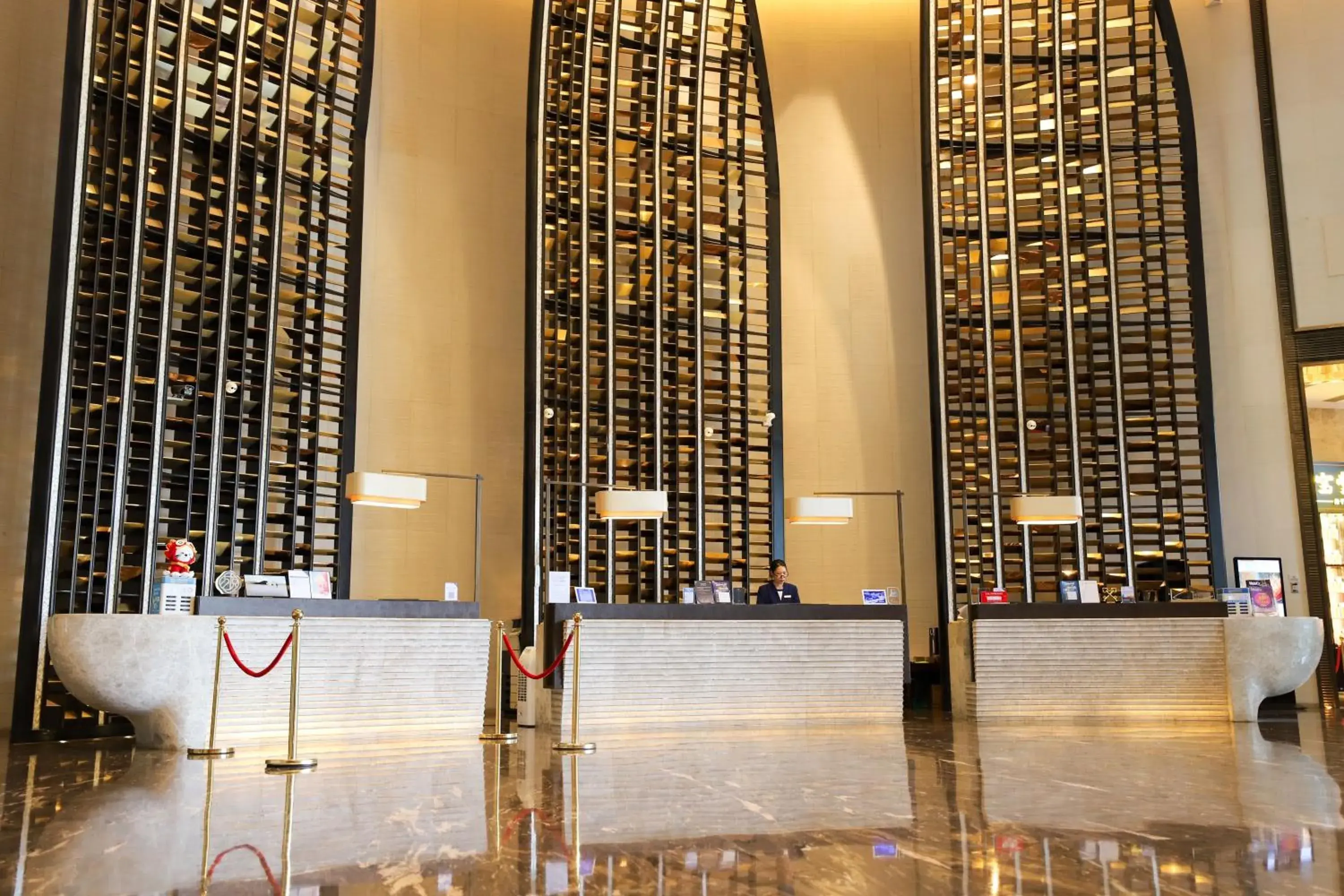 Lobby or reception in Wanda Realm Jiangmen Lobby or reception in Wanda Realm Jiangmen