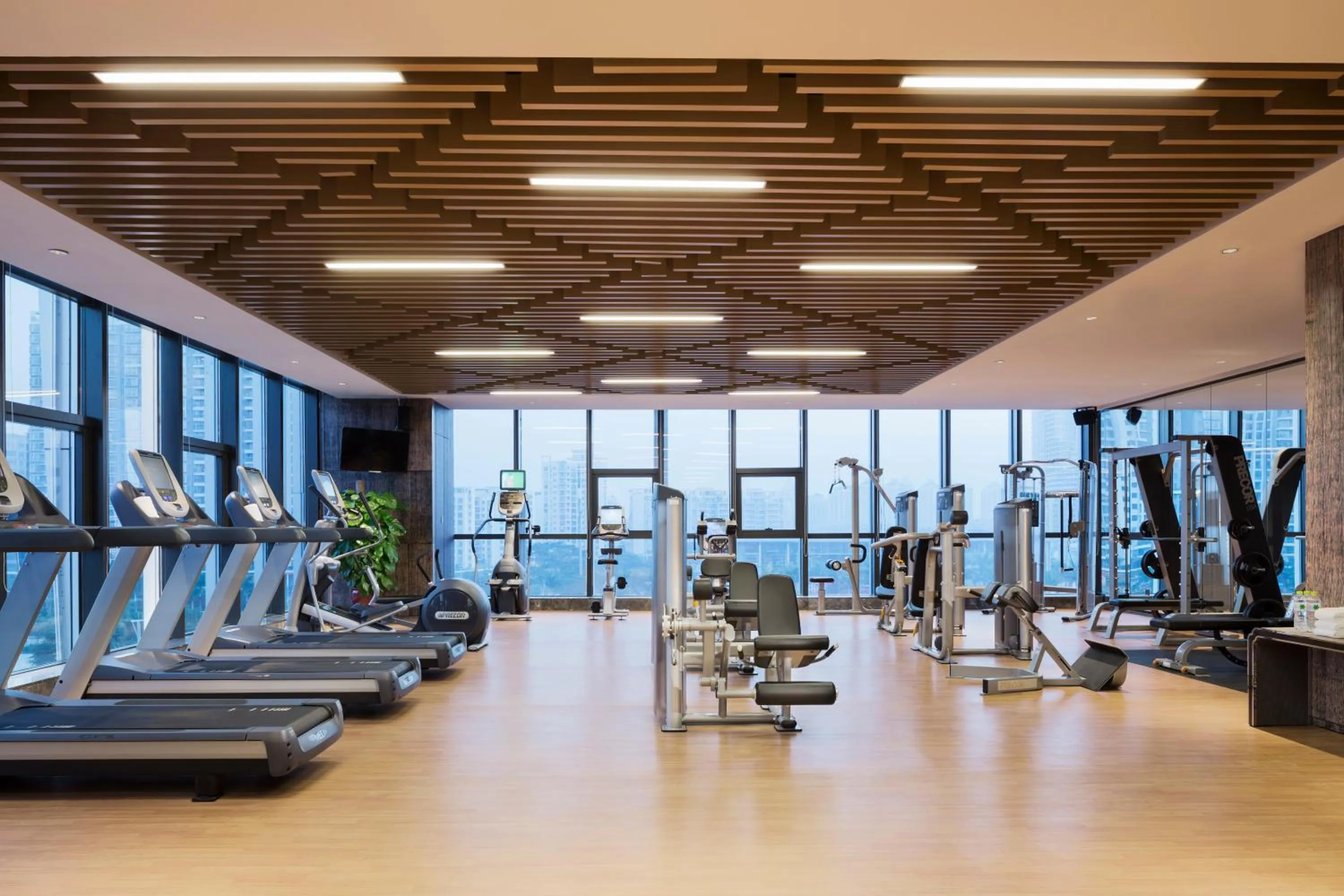 Fitness centre/facilities in Wanda Realm Jiangmen