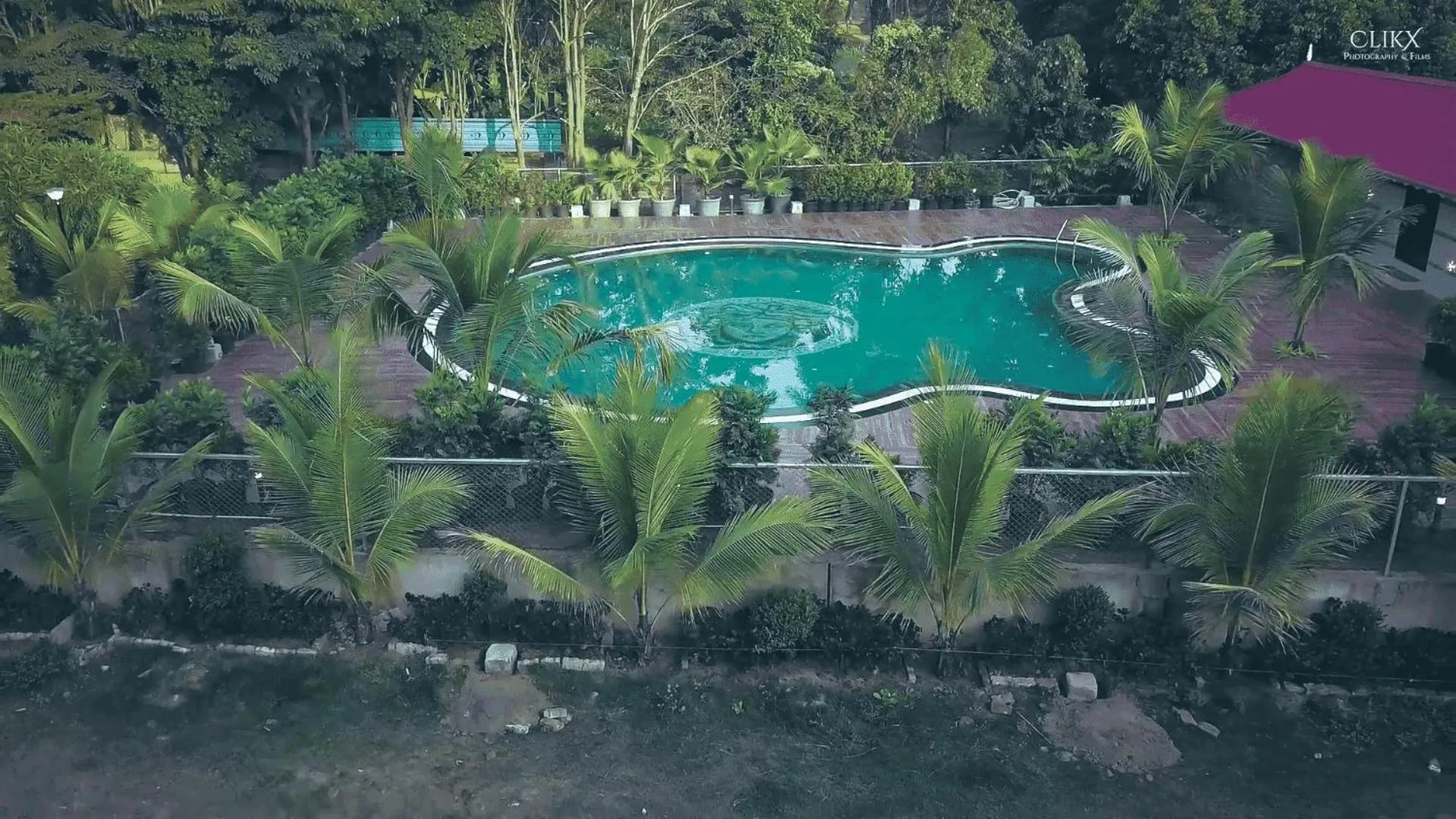 Bird's eye view in Hotel Royal Retreat