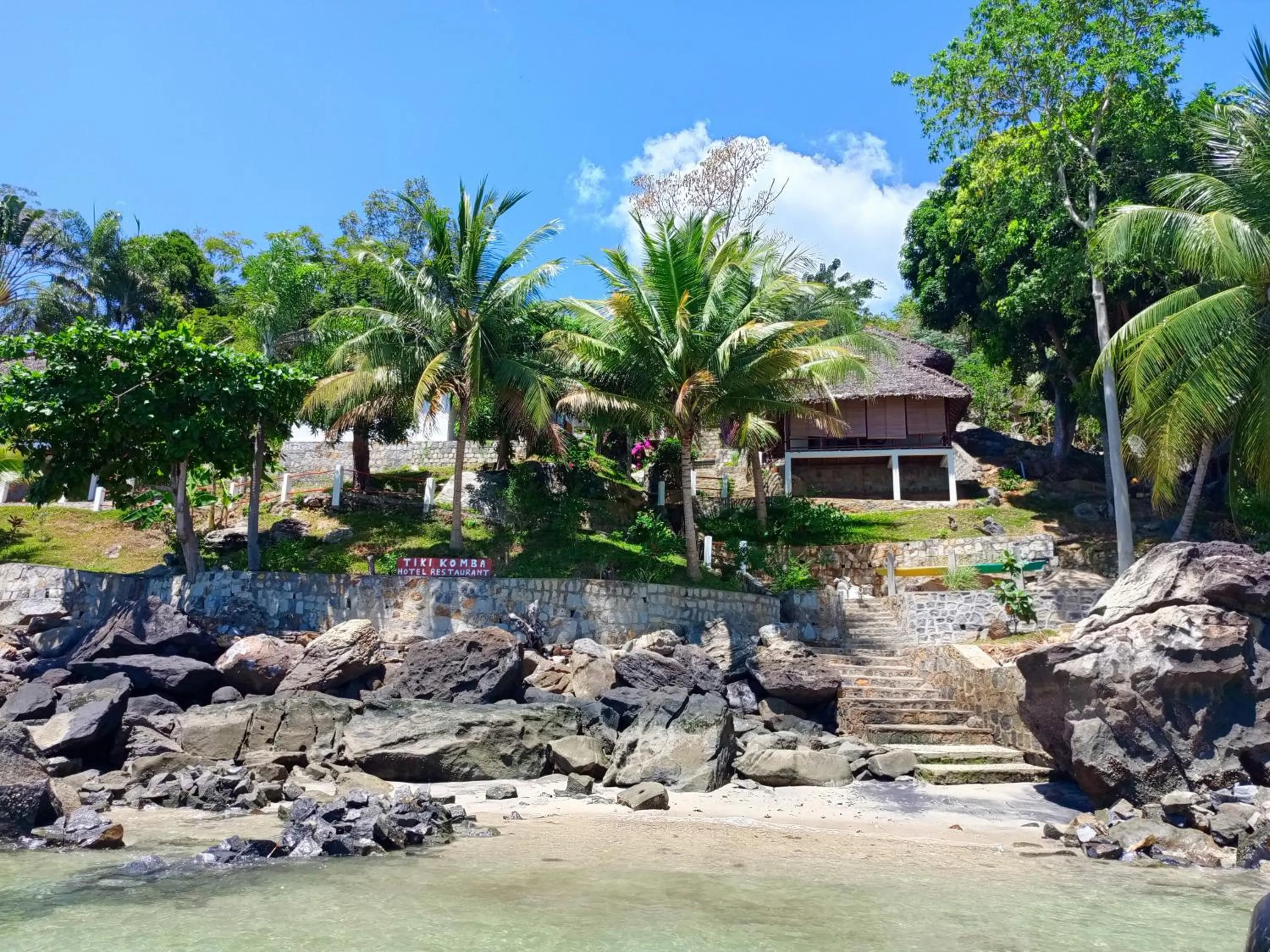Facade/entrance in Tiki Komba