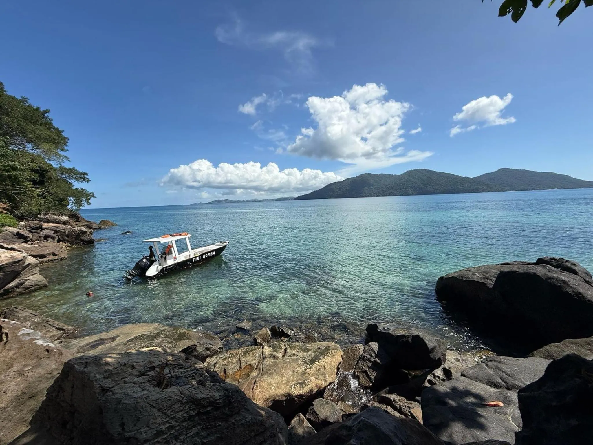 Sea view in Tiki Komba