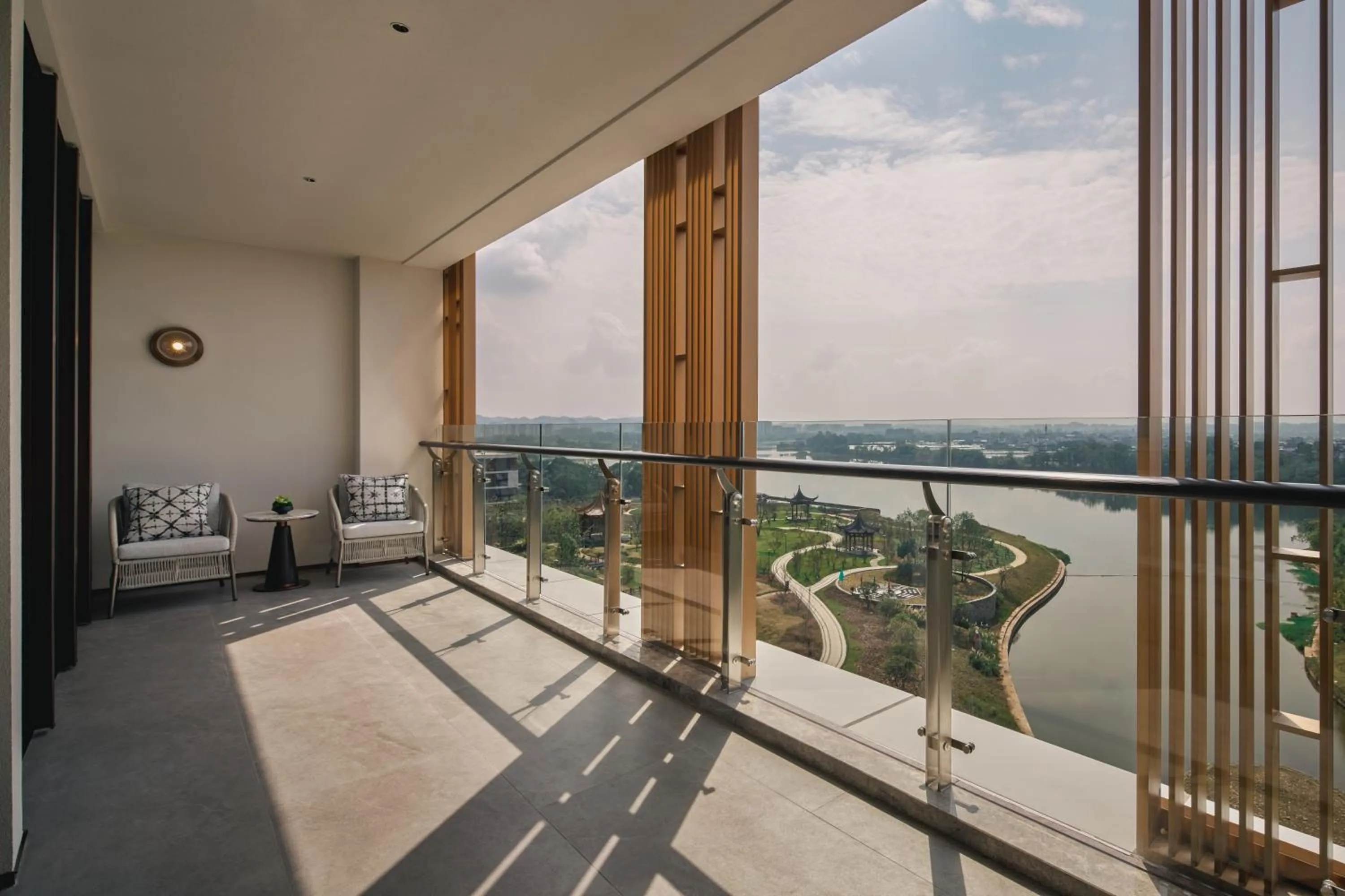 Balcony/Terrace in Hyatt Regency Huangshan Hengjiangwan