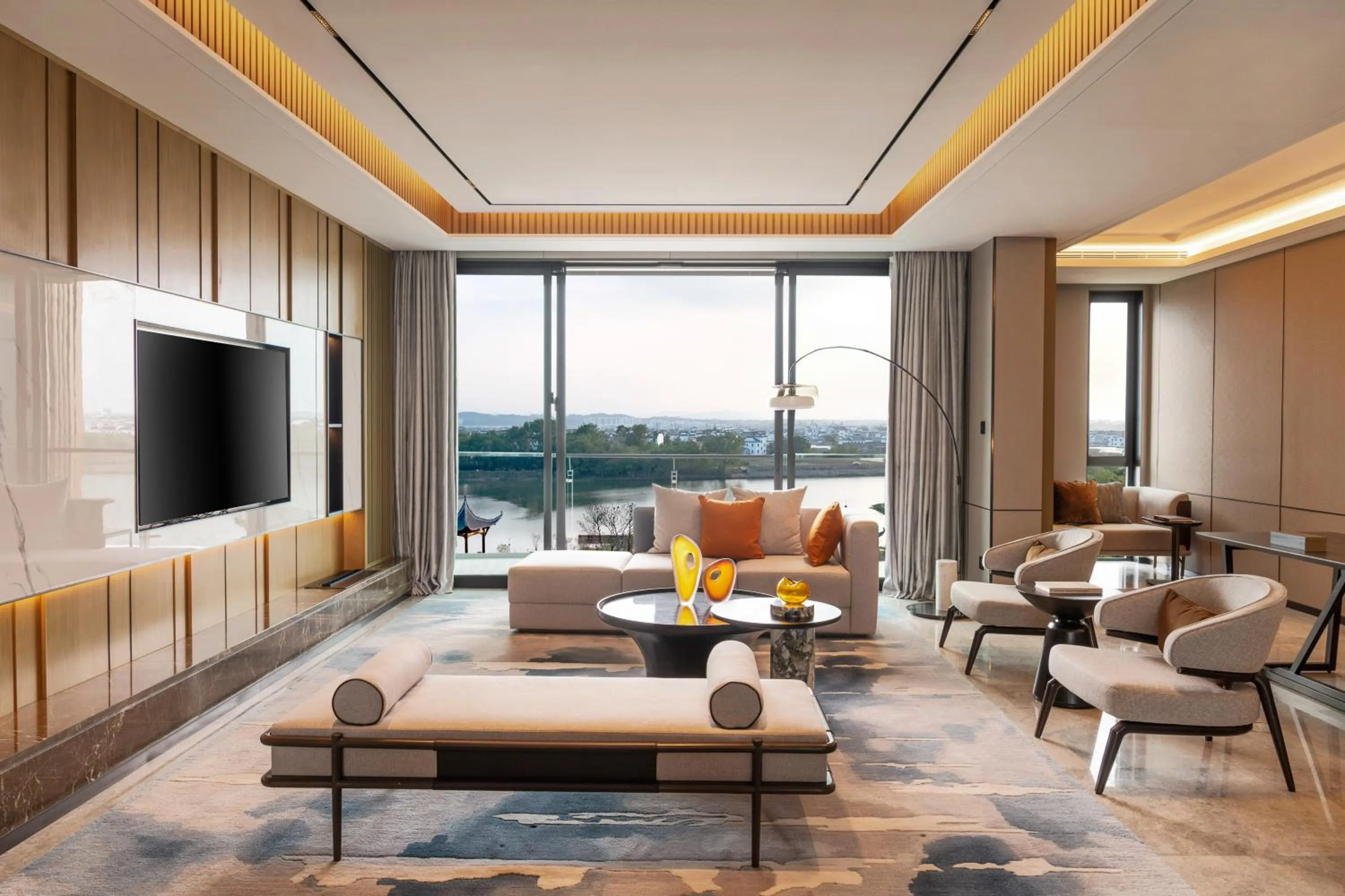 Living room in Hyatt Regency Huangshan Hengjiangwan