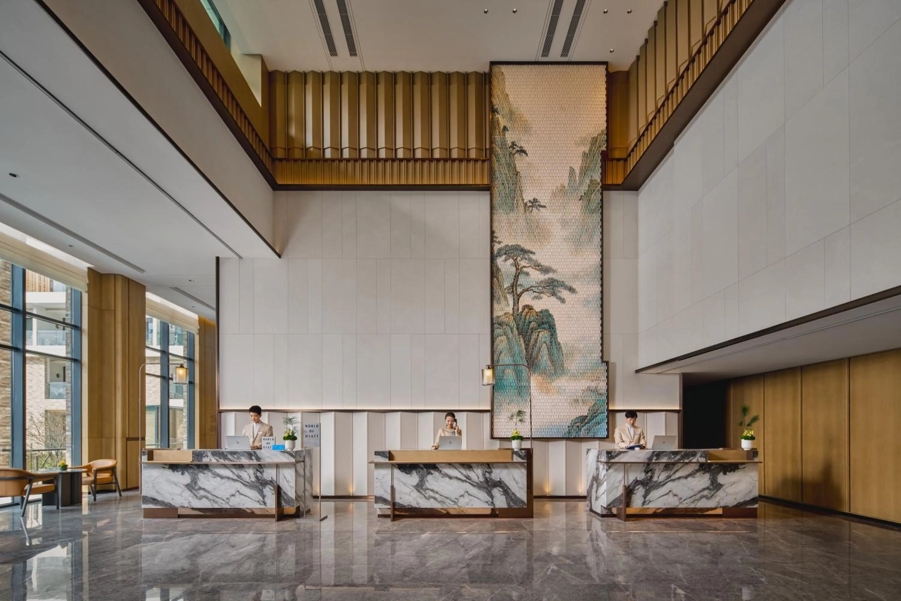 Lobby or reception in Hyatt Regency Huangshan Hengjiangwan