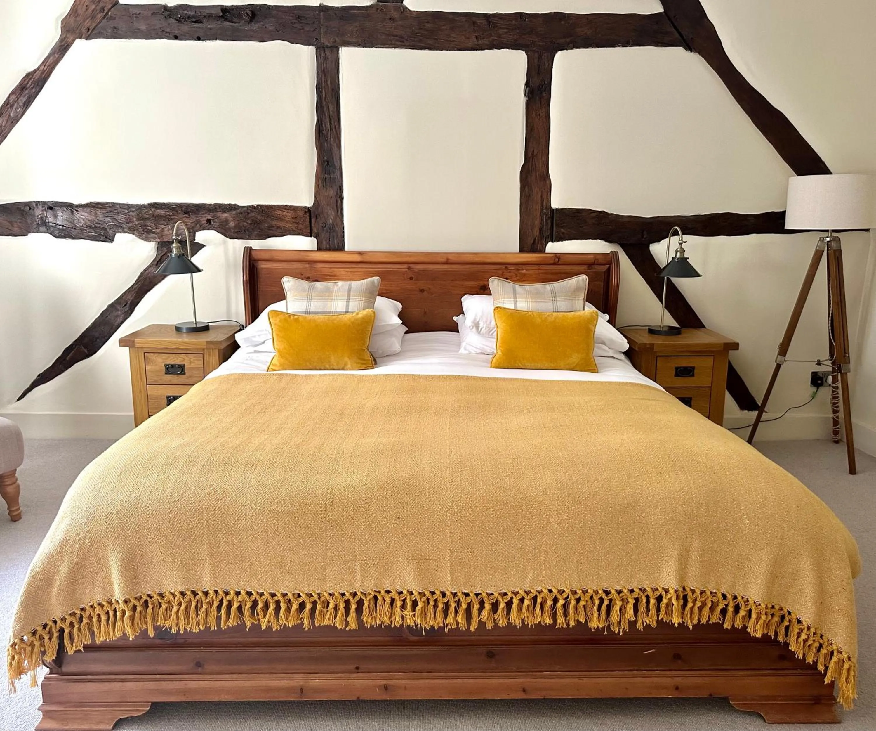 Bed in The Manor at Abberley