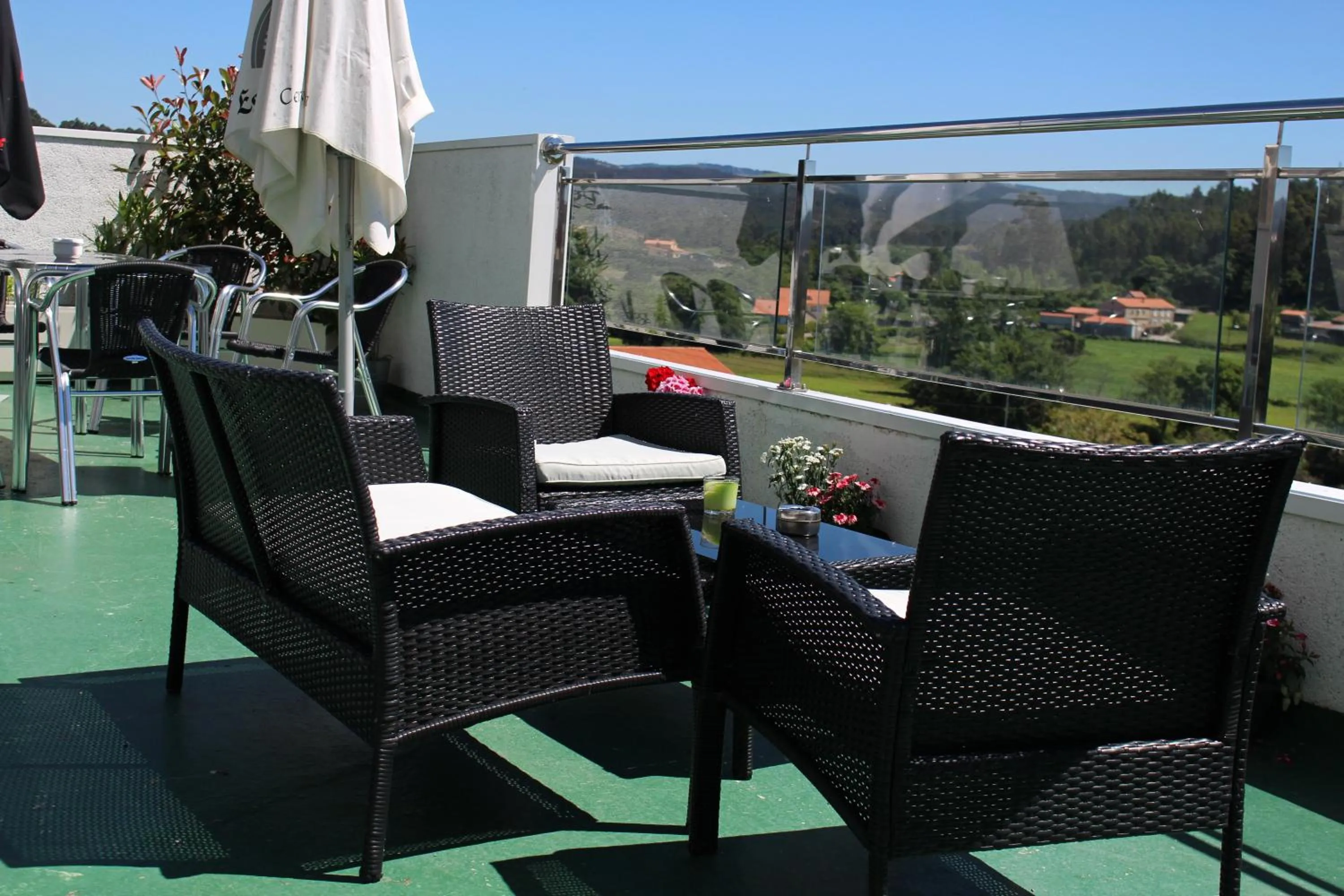 Balcony/Terrace in Hotel As Camelias