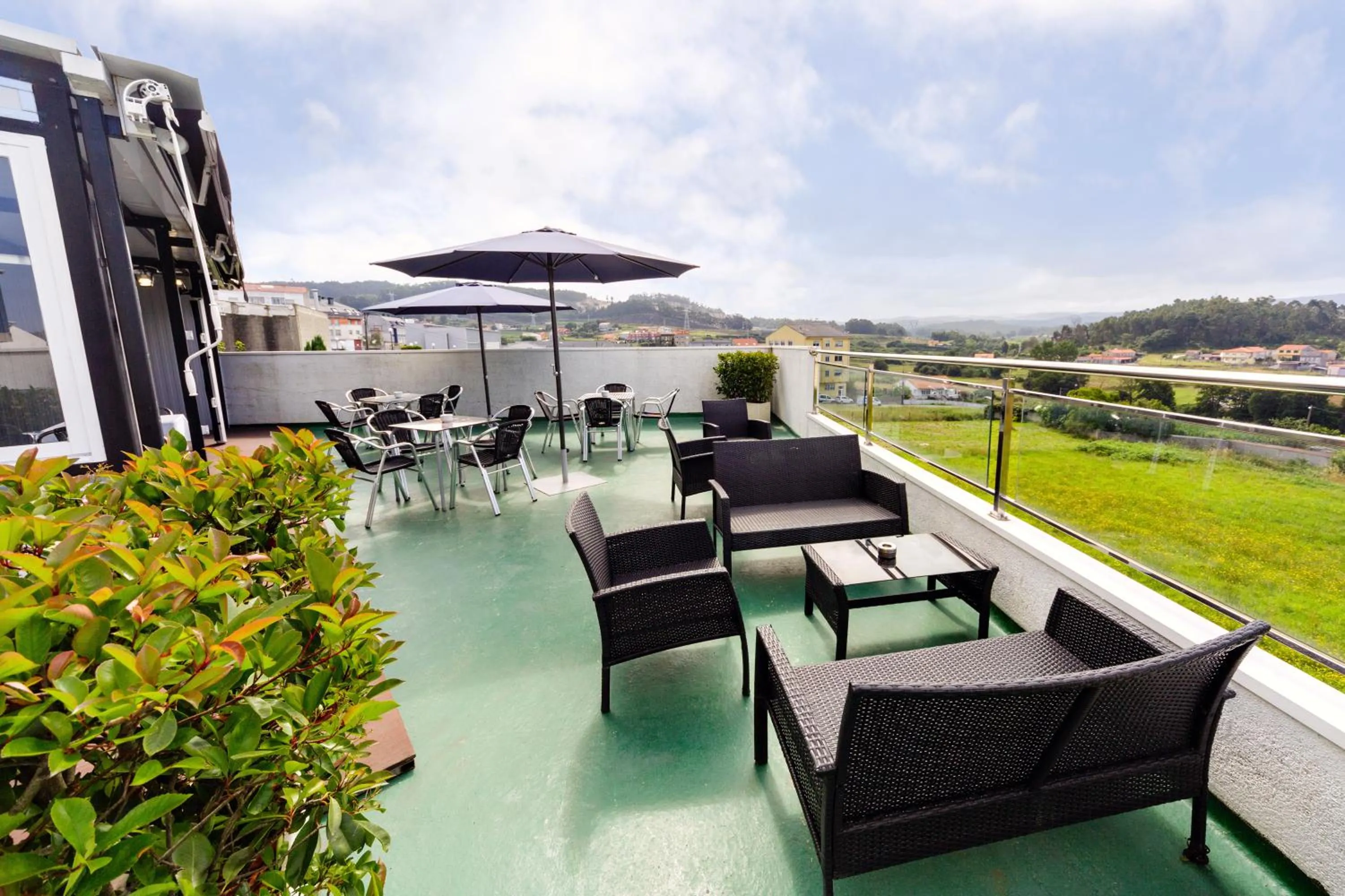 Balcony/Terrace in Hotel As Camelias