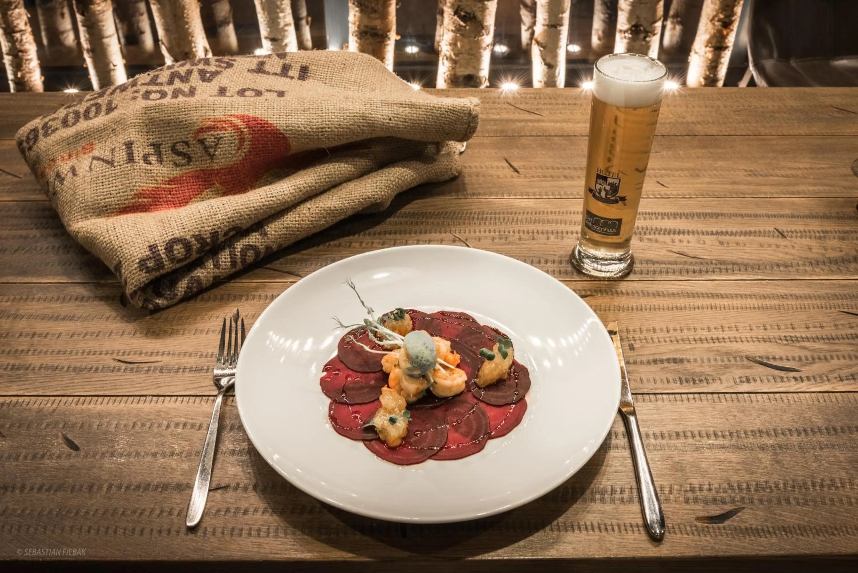 Food close-up in Arkadenhaus - Hotel Freiherr von Schwarzenberg