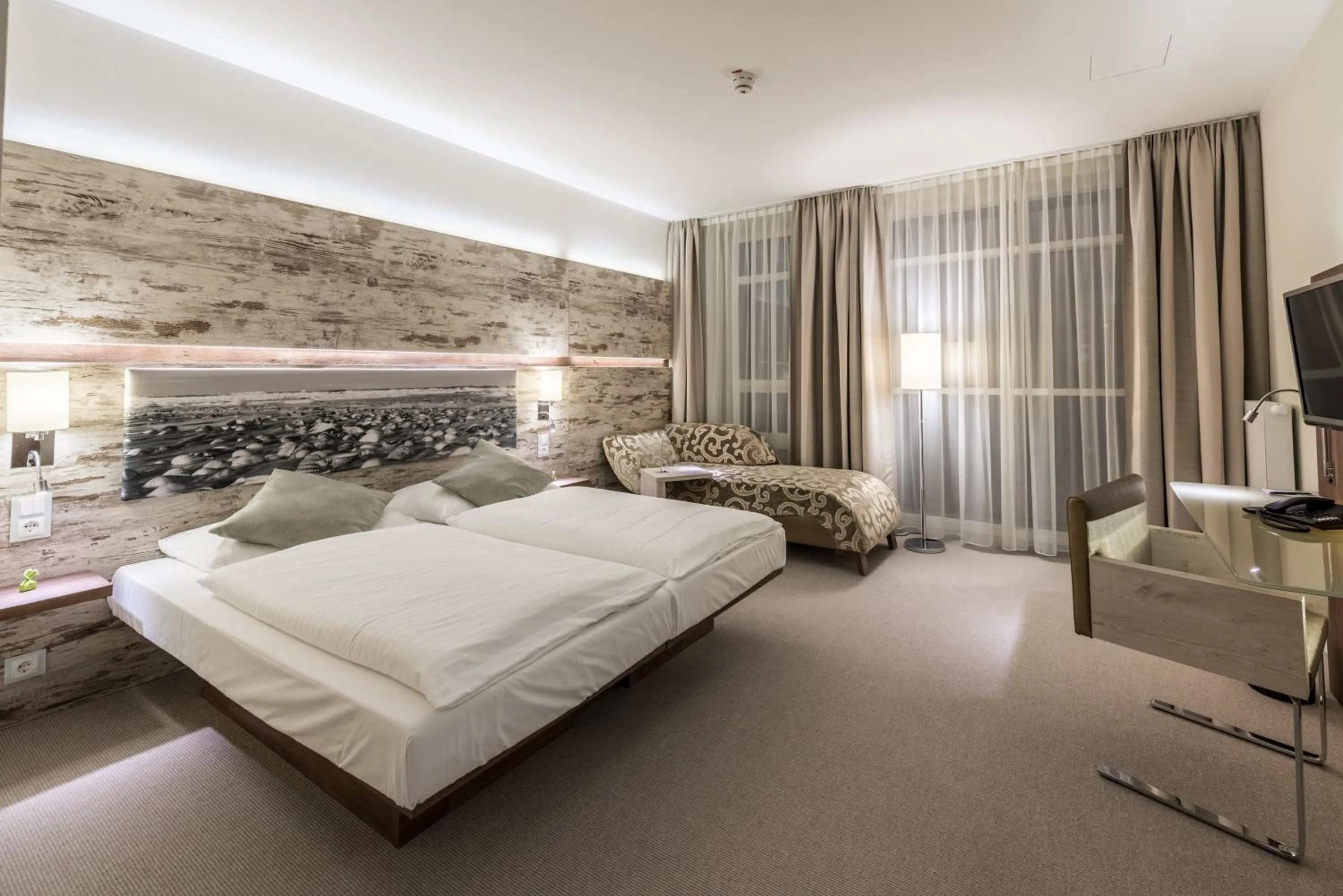 Living room, Bed in Arkadenhaus - Hotel Freiherr von Schwarzenberg