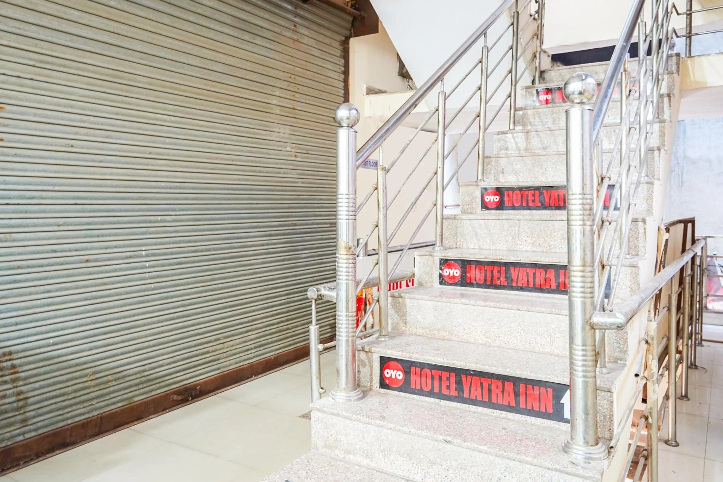 Facade/entrance in Hotel O YATRA INN