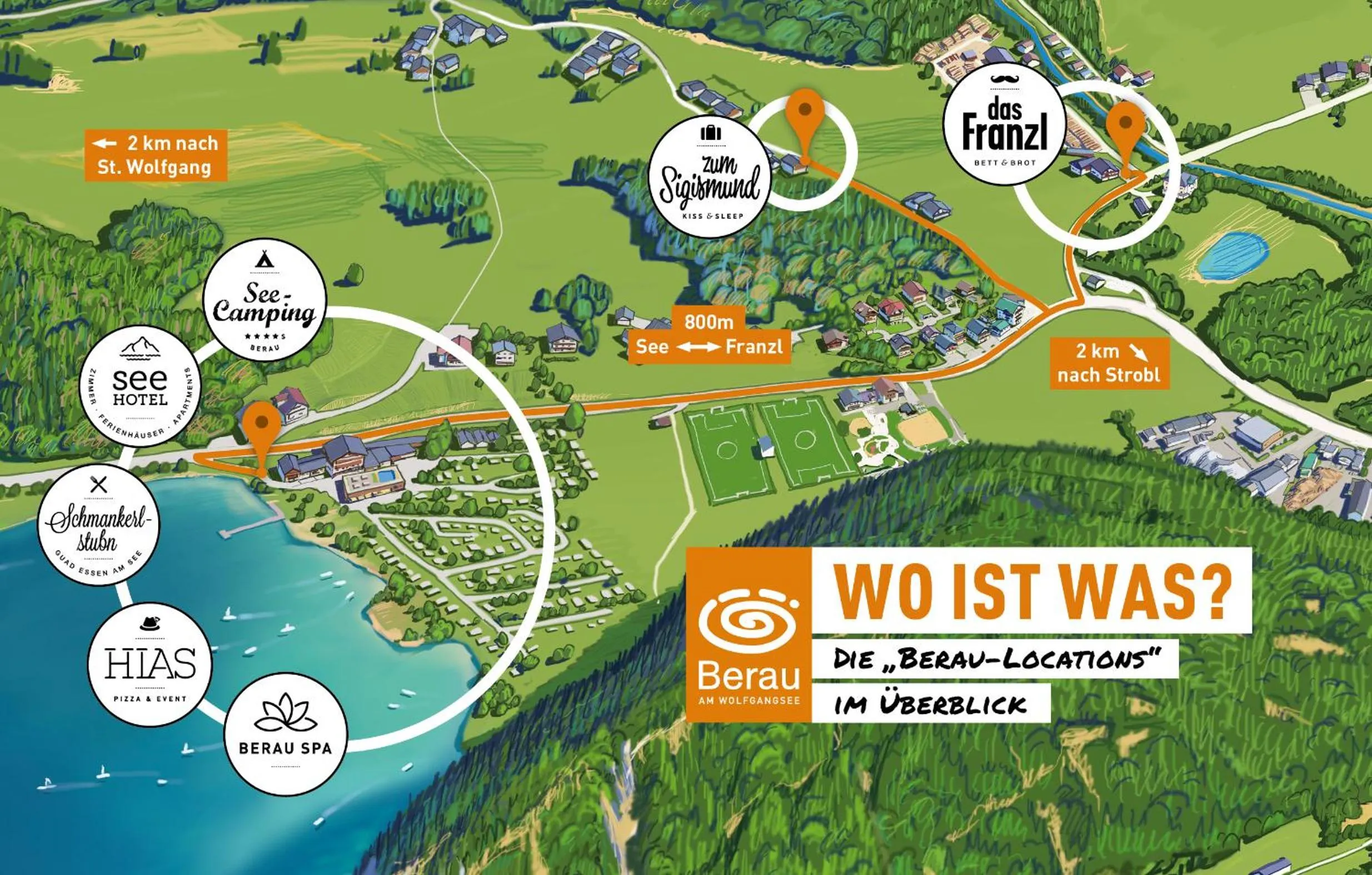 Natural landscape in Das Franzl - Bett & Brot