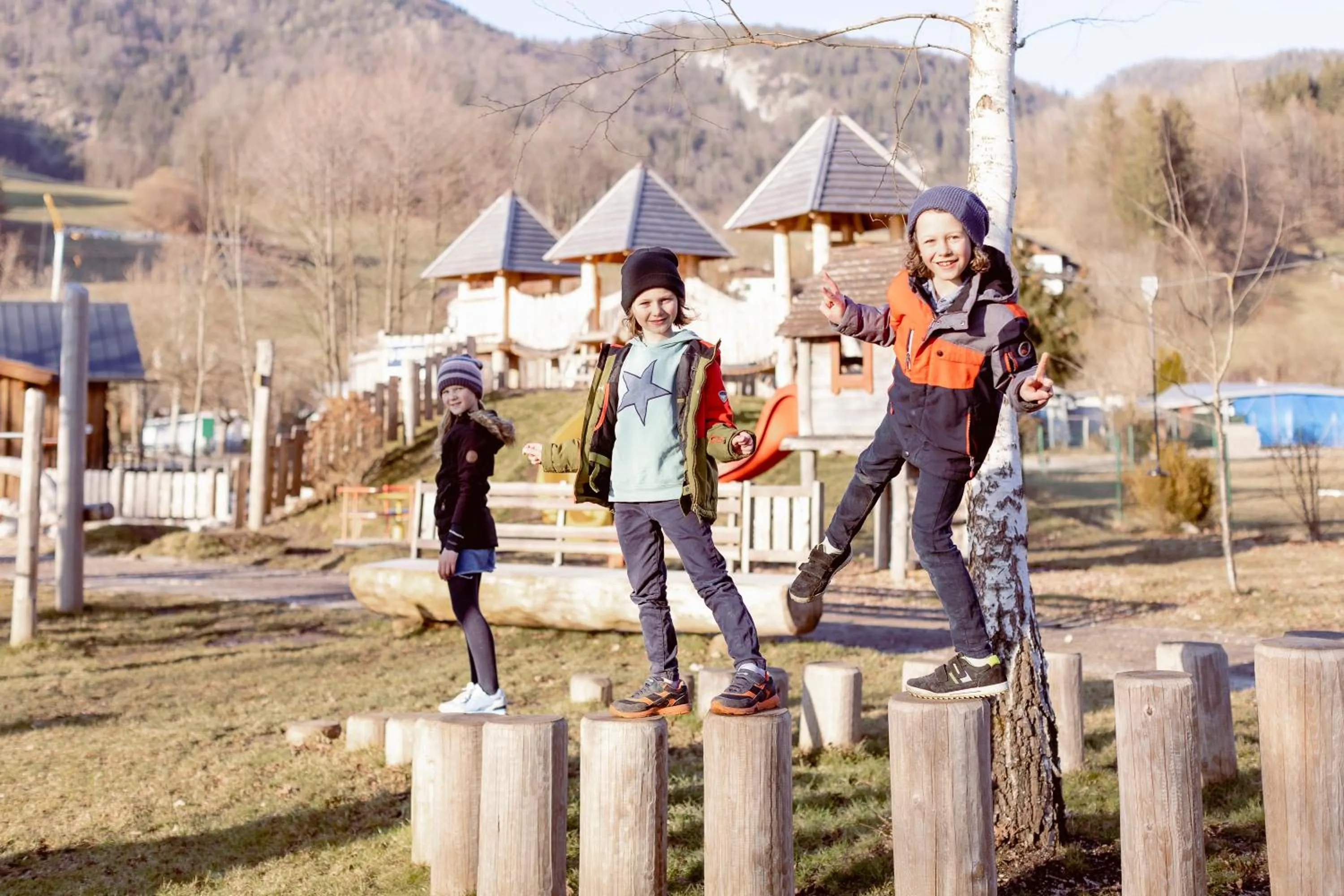 Children play ground in Das Franzl - Bett & Brot