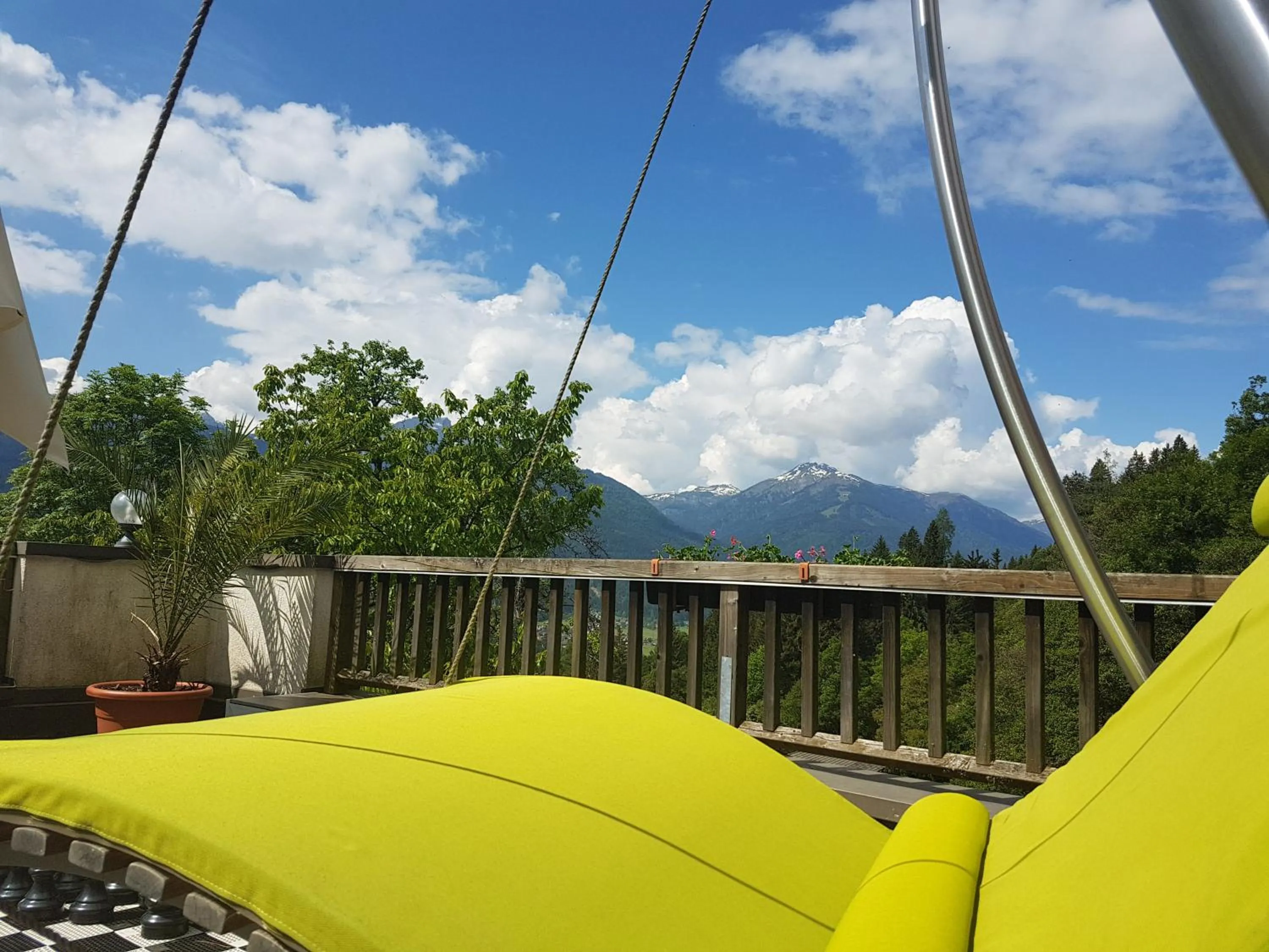 Balcony/Terrace in nawu apartments & Restaurant