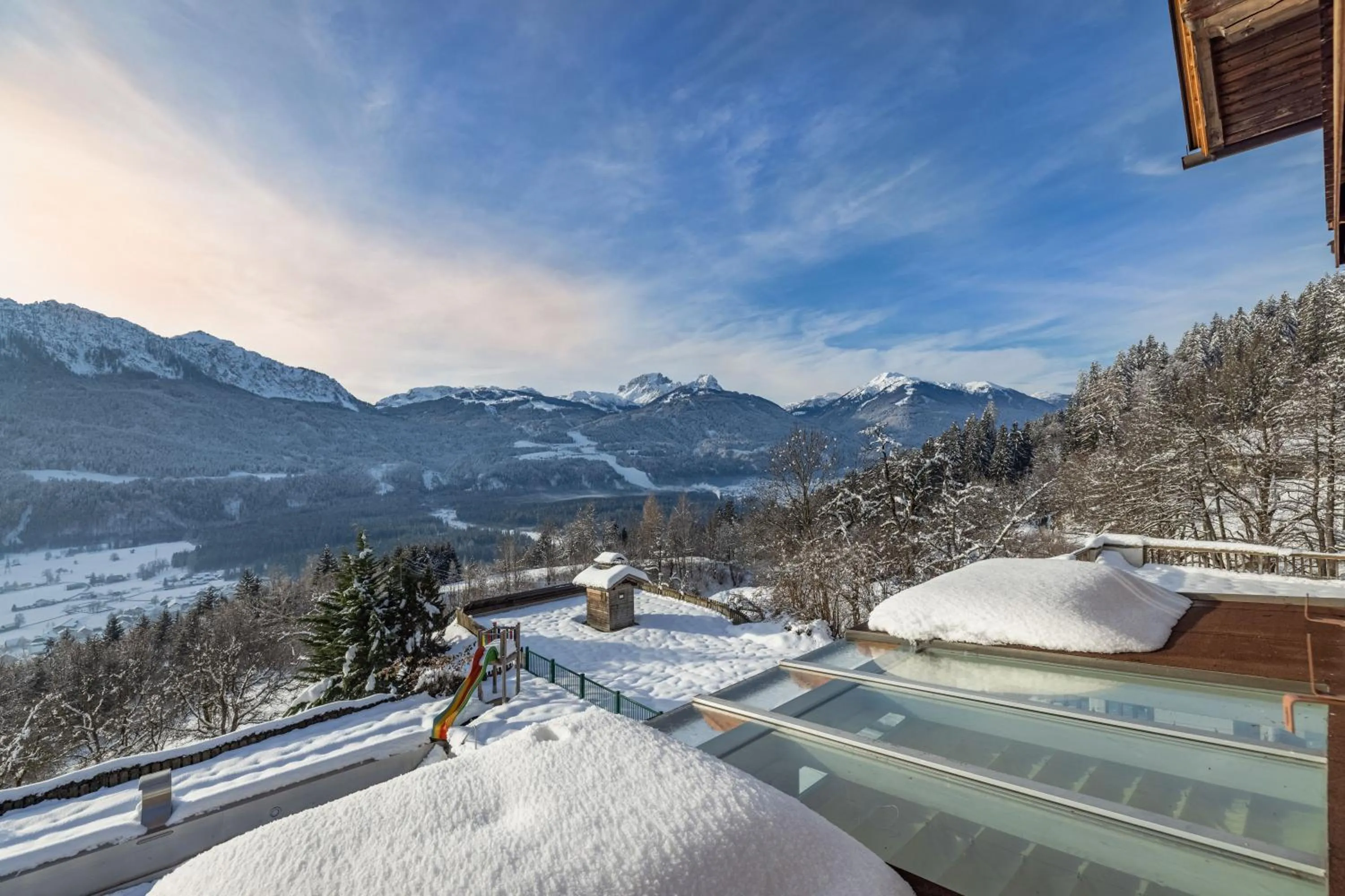 Mountain view in nawu apartments & Restaurant