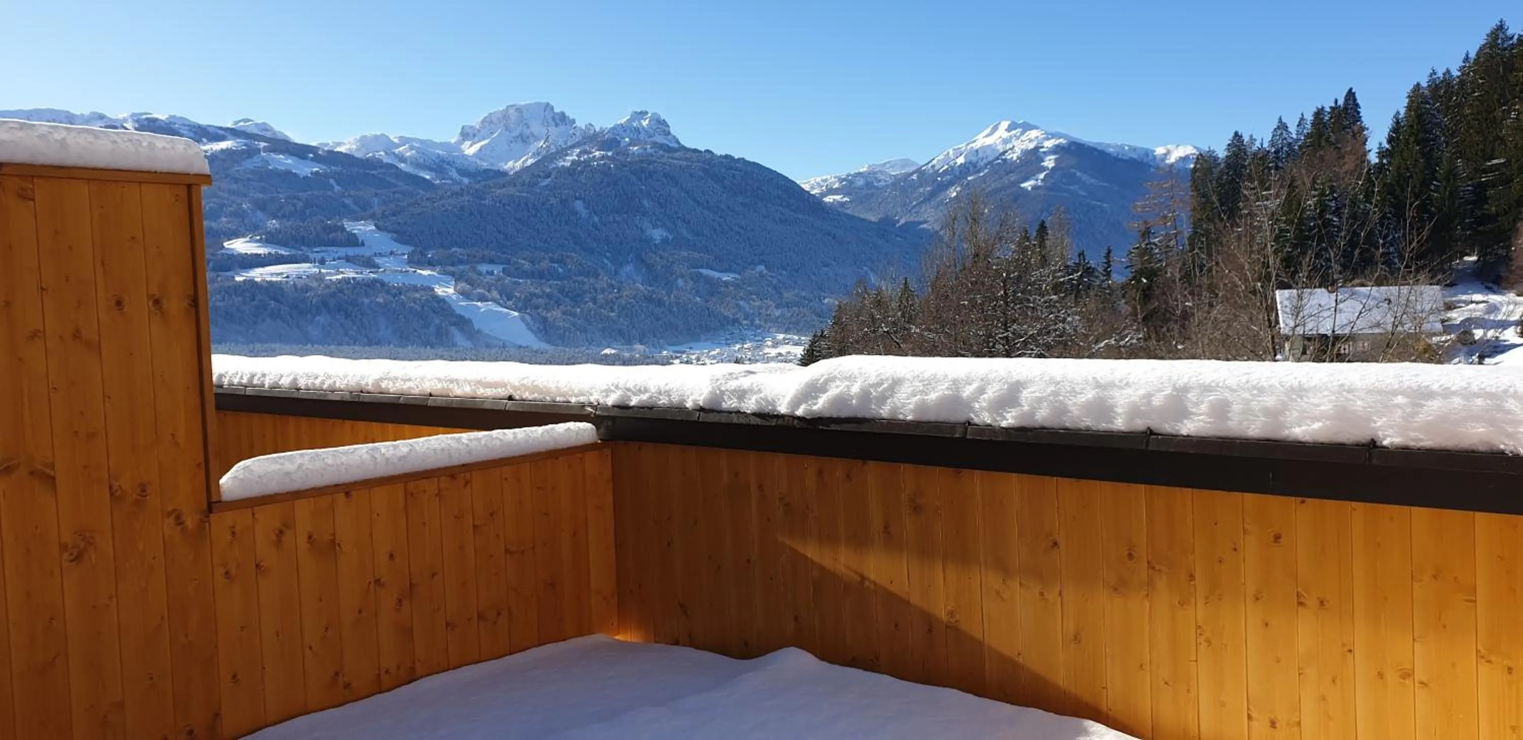 Mountain view in nawu apartments & Restaurant