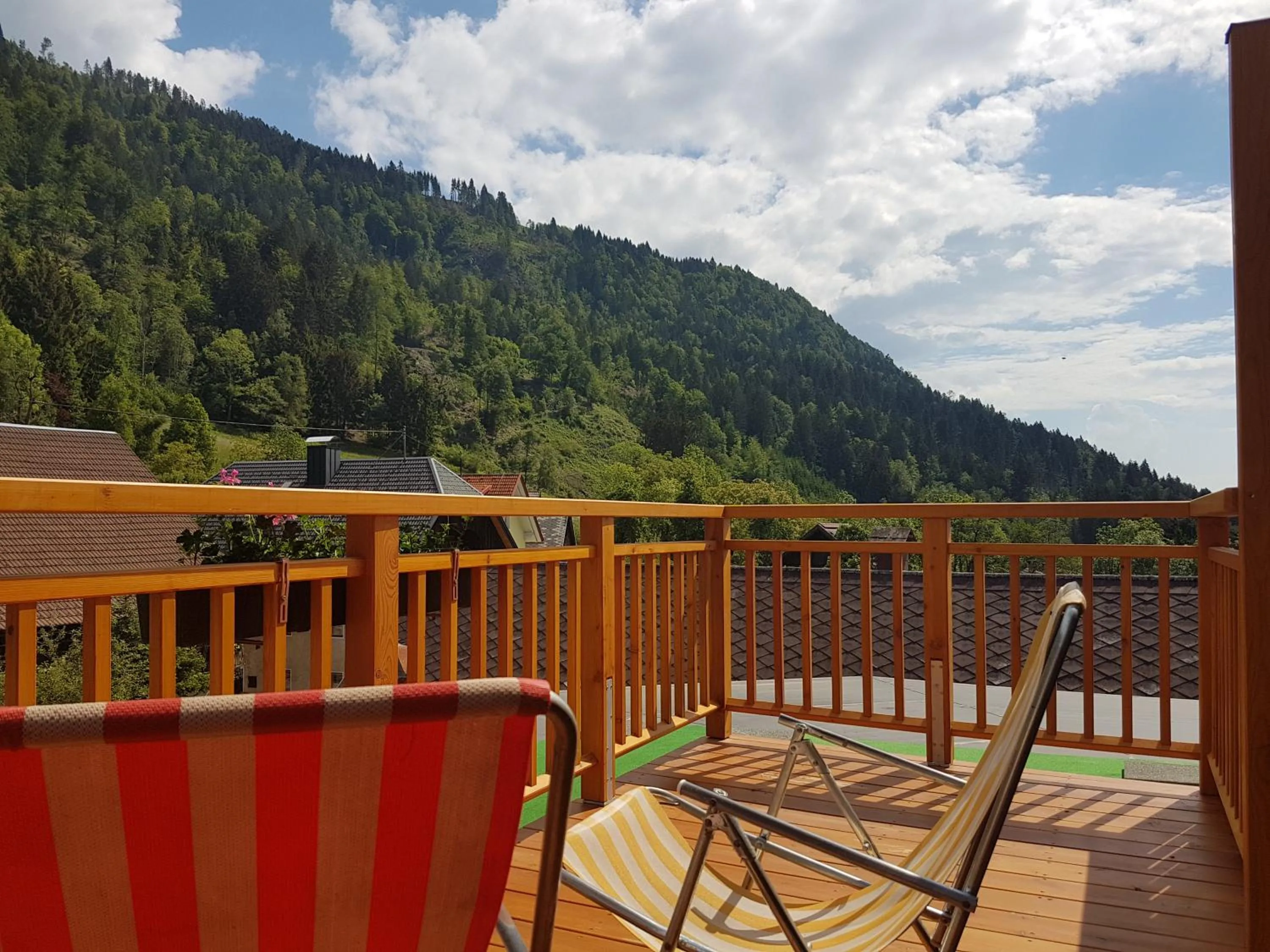 Balcony/Terrace in nawu apartments & Restaurant