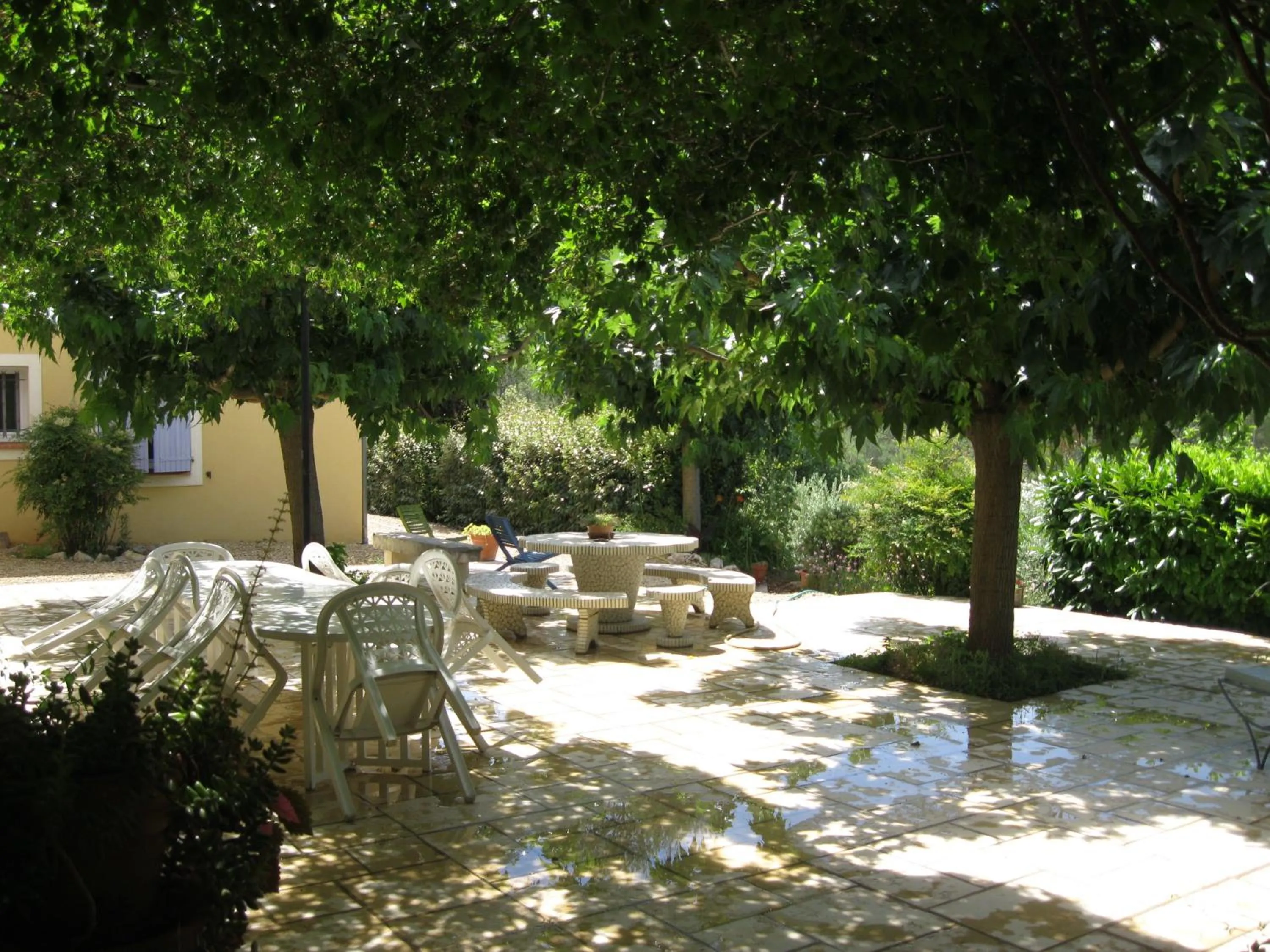 Patio in Bastide Saint Bernard