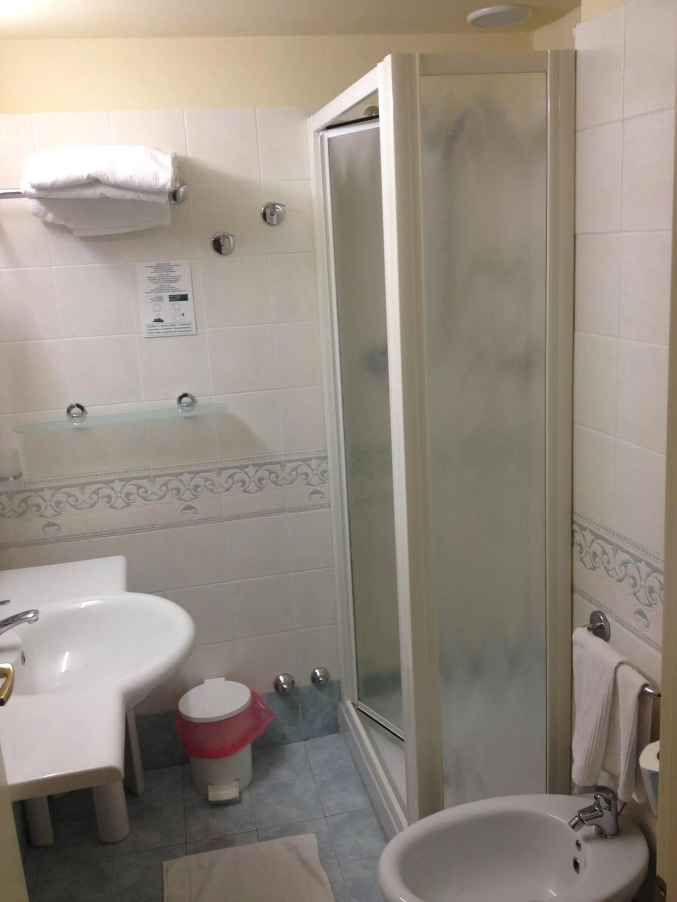 Bathroom in Hotel Cristallo