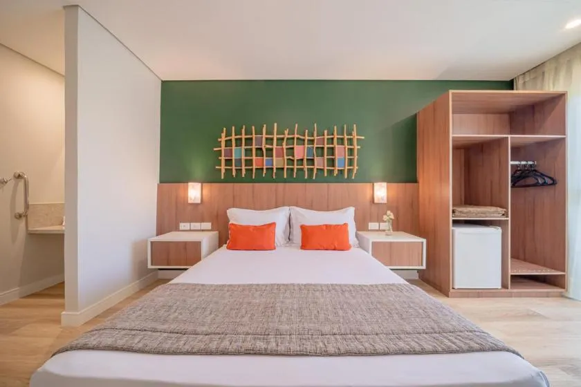 Bedroom, Bed in Beach Park Resort - Oceani