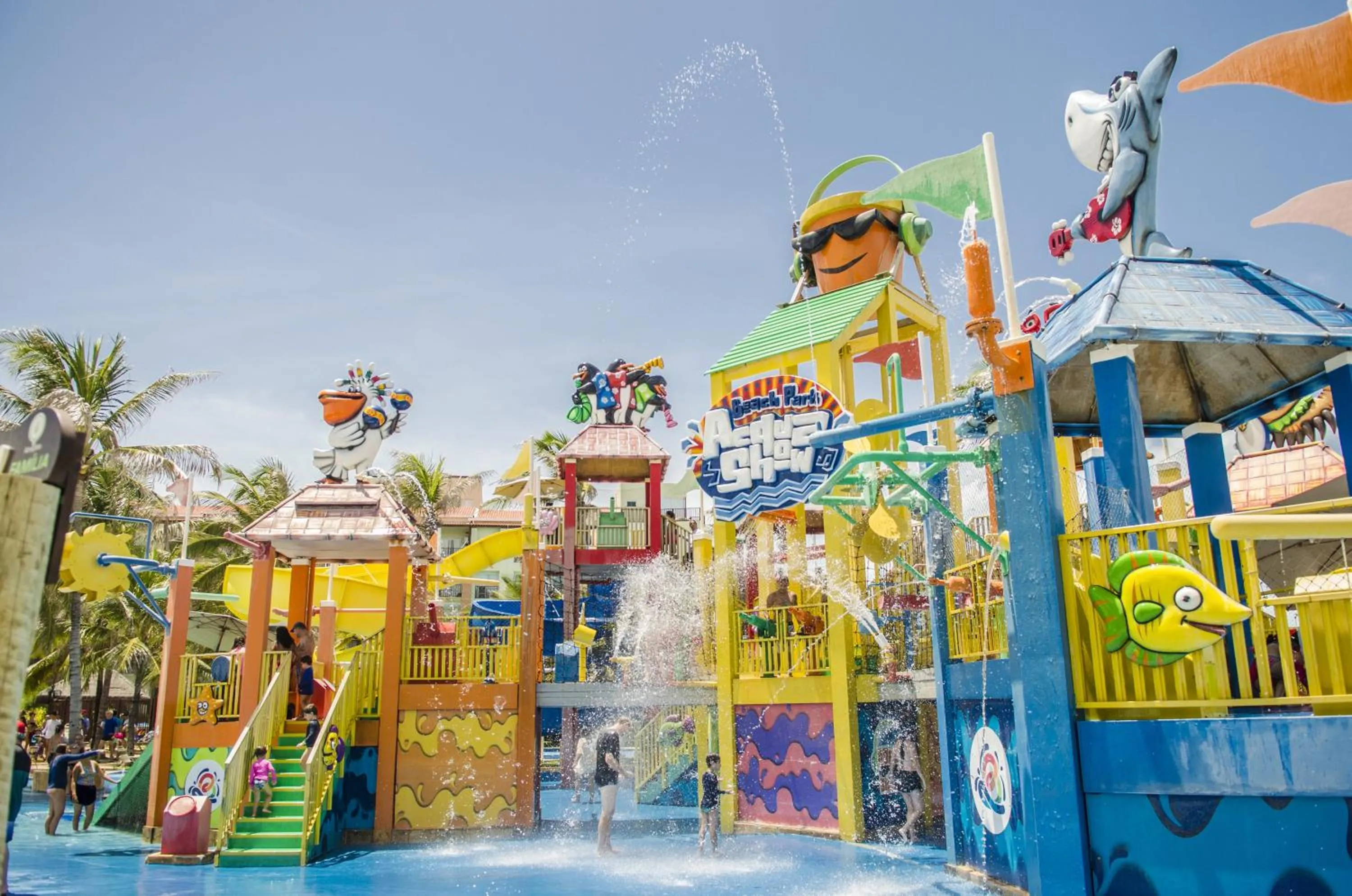 Aqua park in Beach Park Resort - Oceani