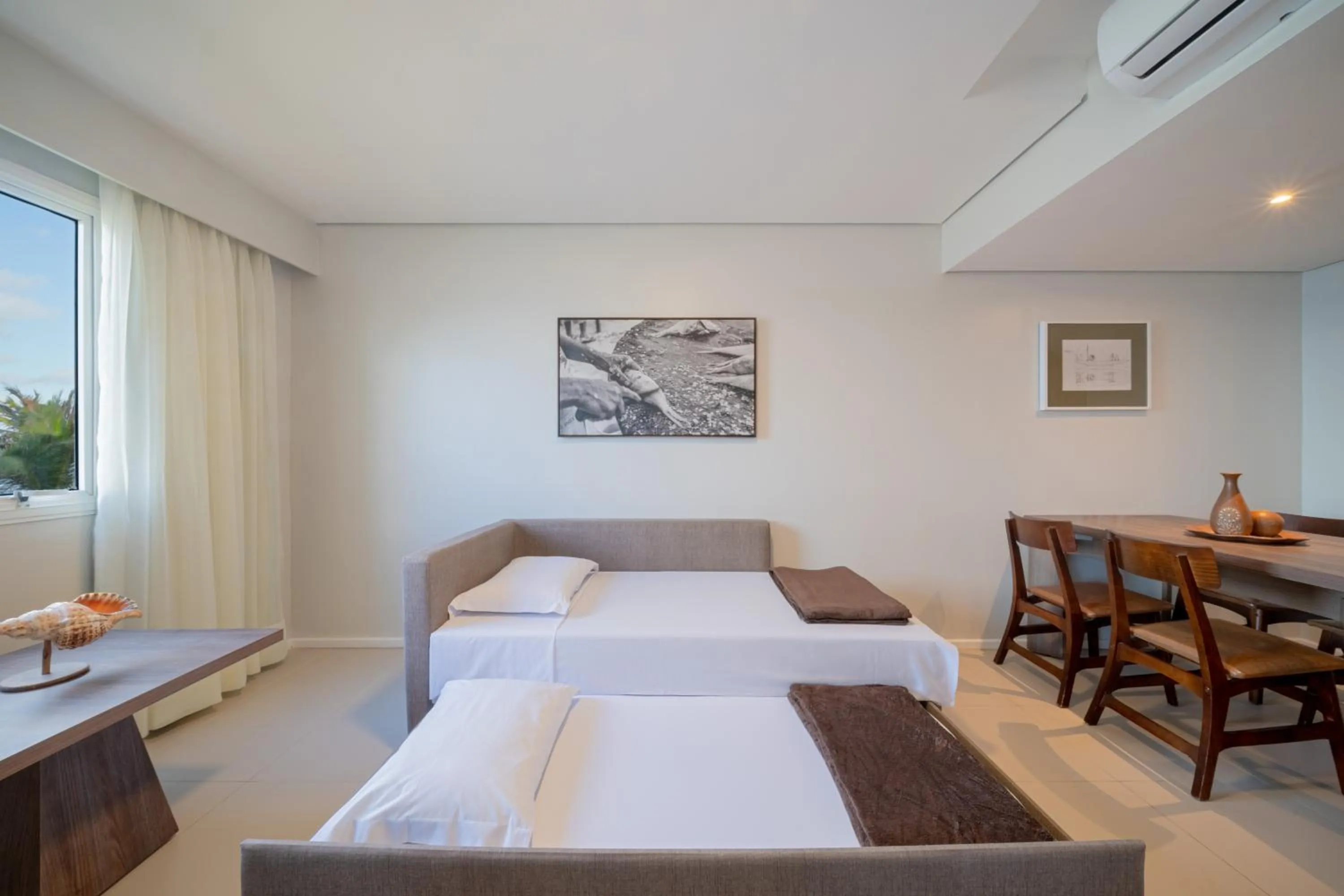 Bed in Beach Park Resort - Oceani