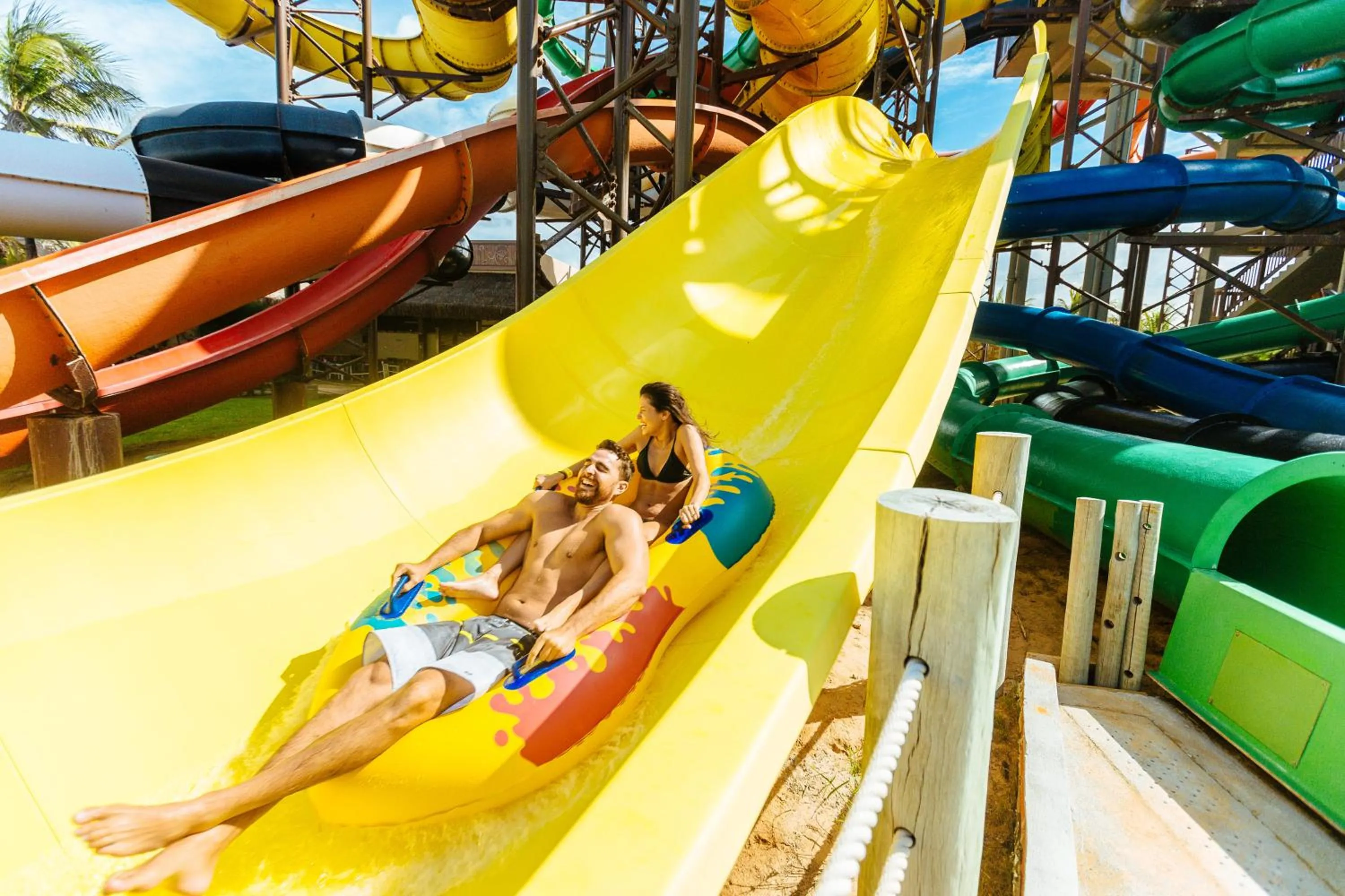 Aqua park in Beach Park Resort - Oceani