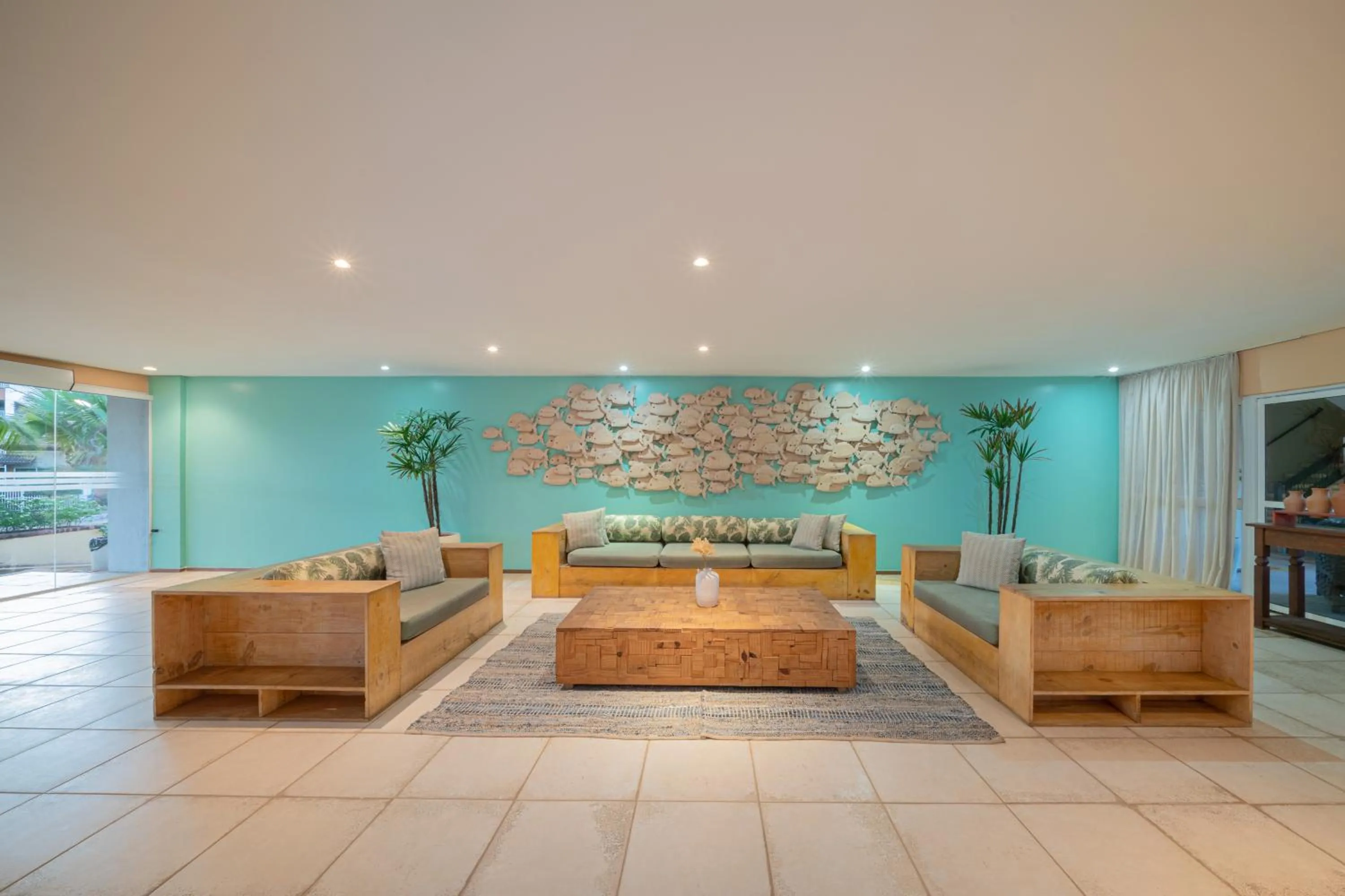 Seating area in Beach Park Resort - Oceani