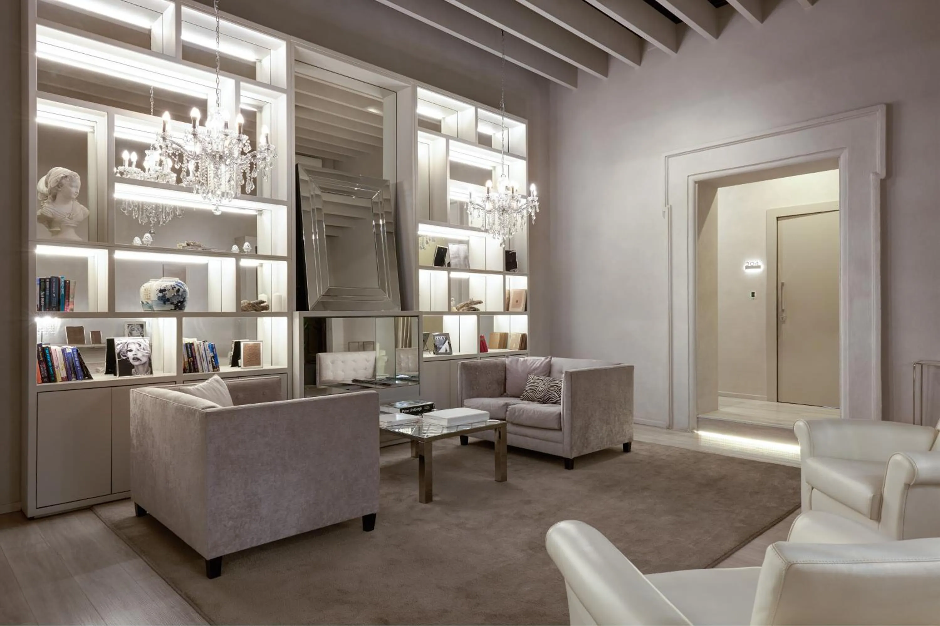 Living room in Terrace Pantheon Relais