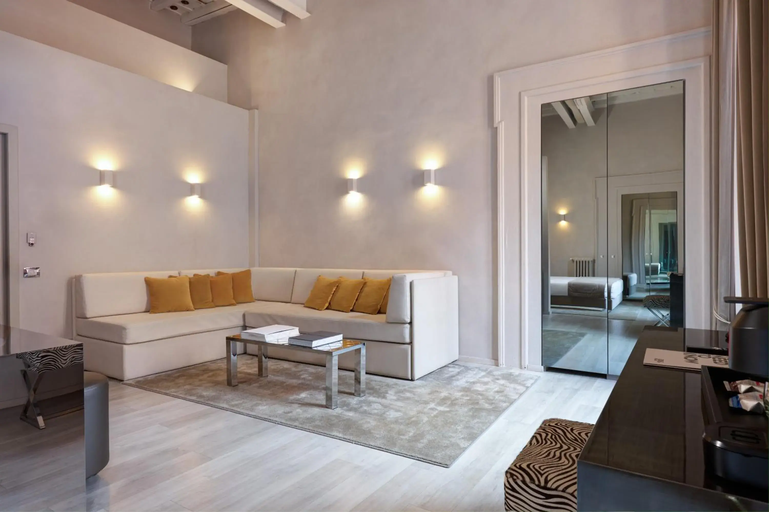 Living room in Terrace Pantheon Relais Living room in Terrace Pantheon Relais