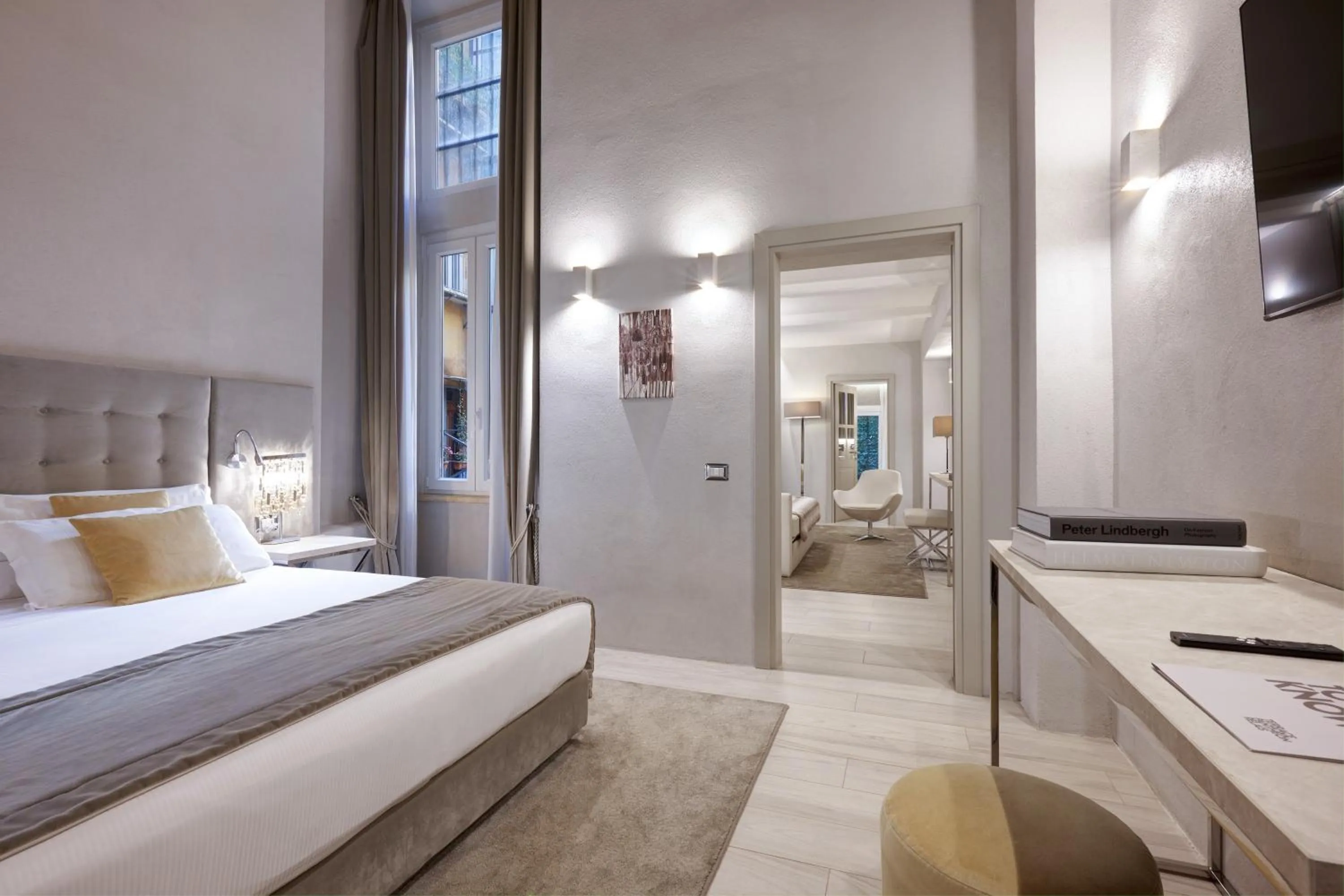 Bed in Terrace Pantheon Relais