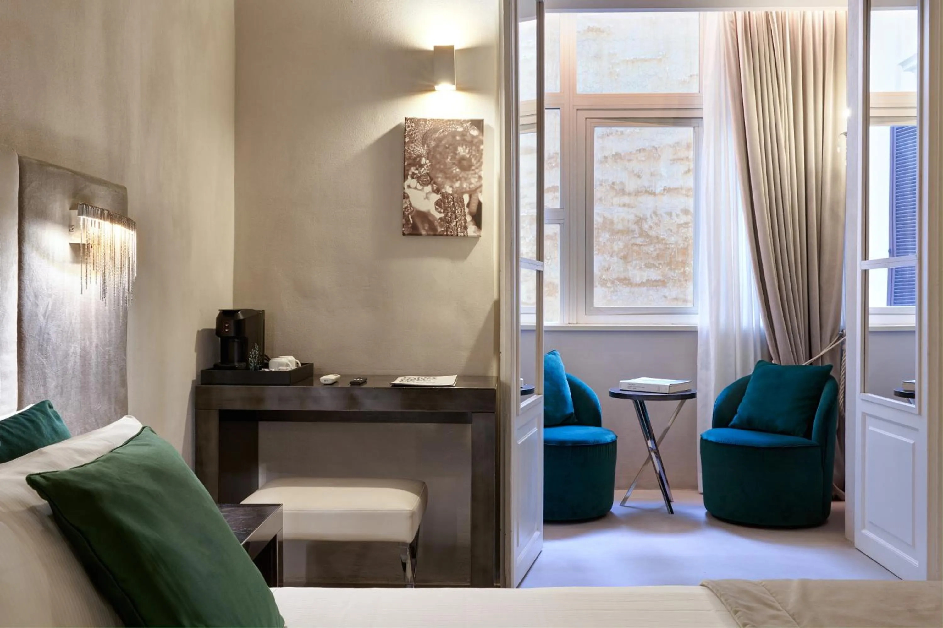 Bed in Terrace Pantheon Relais