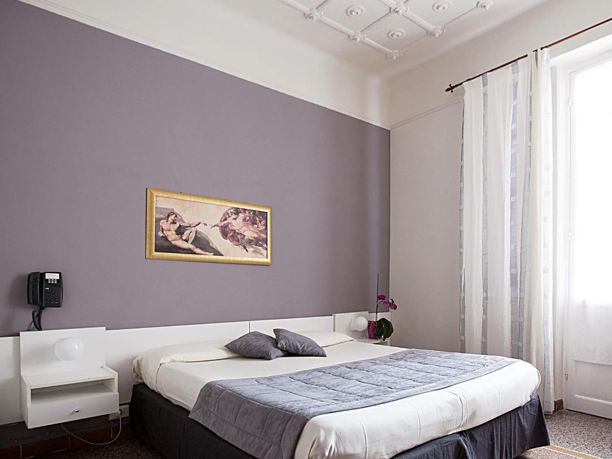 Photo of the whole room, Bed in Hotel Ristorante Milton