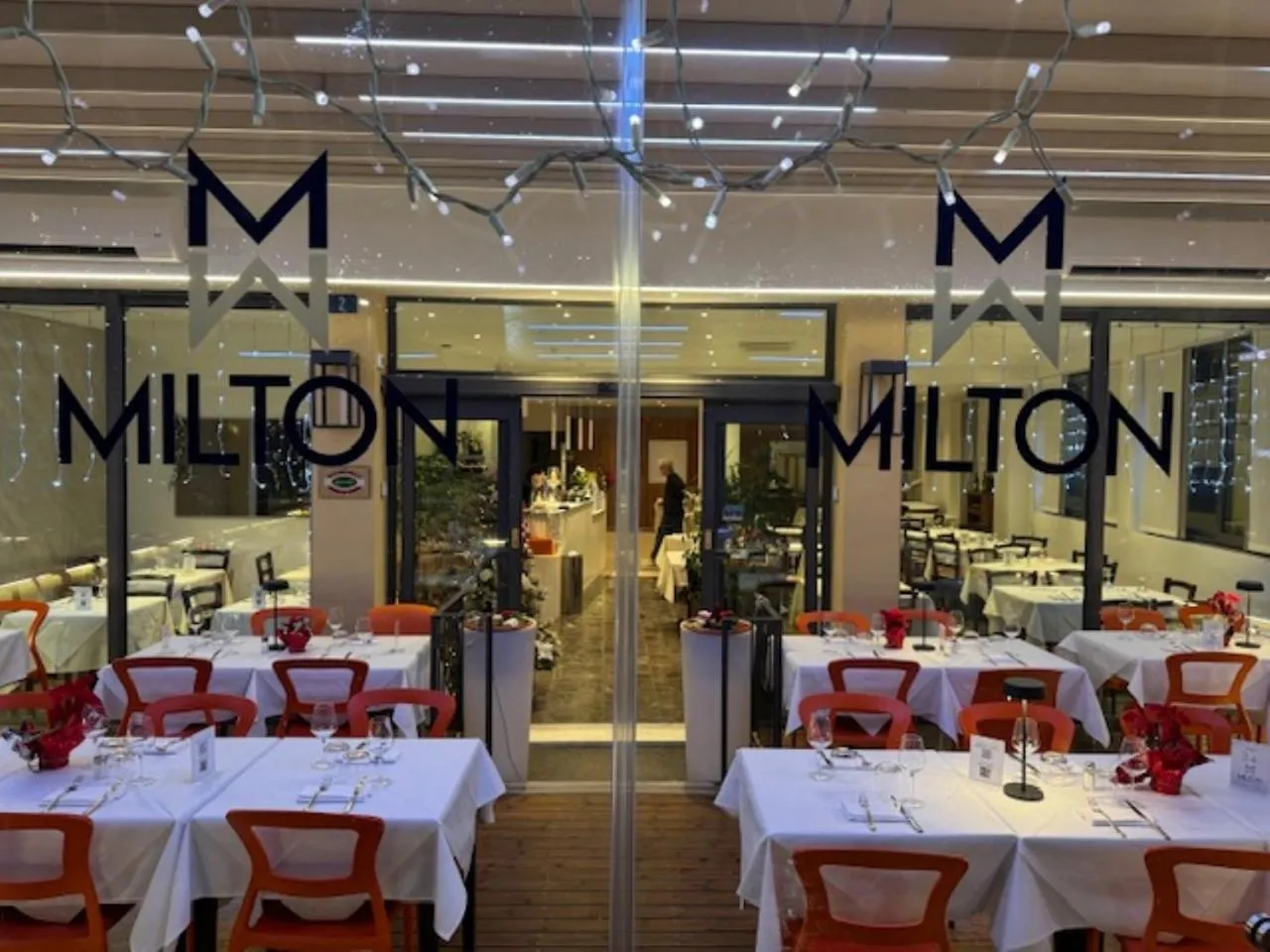 Restaurant/places to eat in Hotel Ristorante Milton