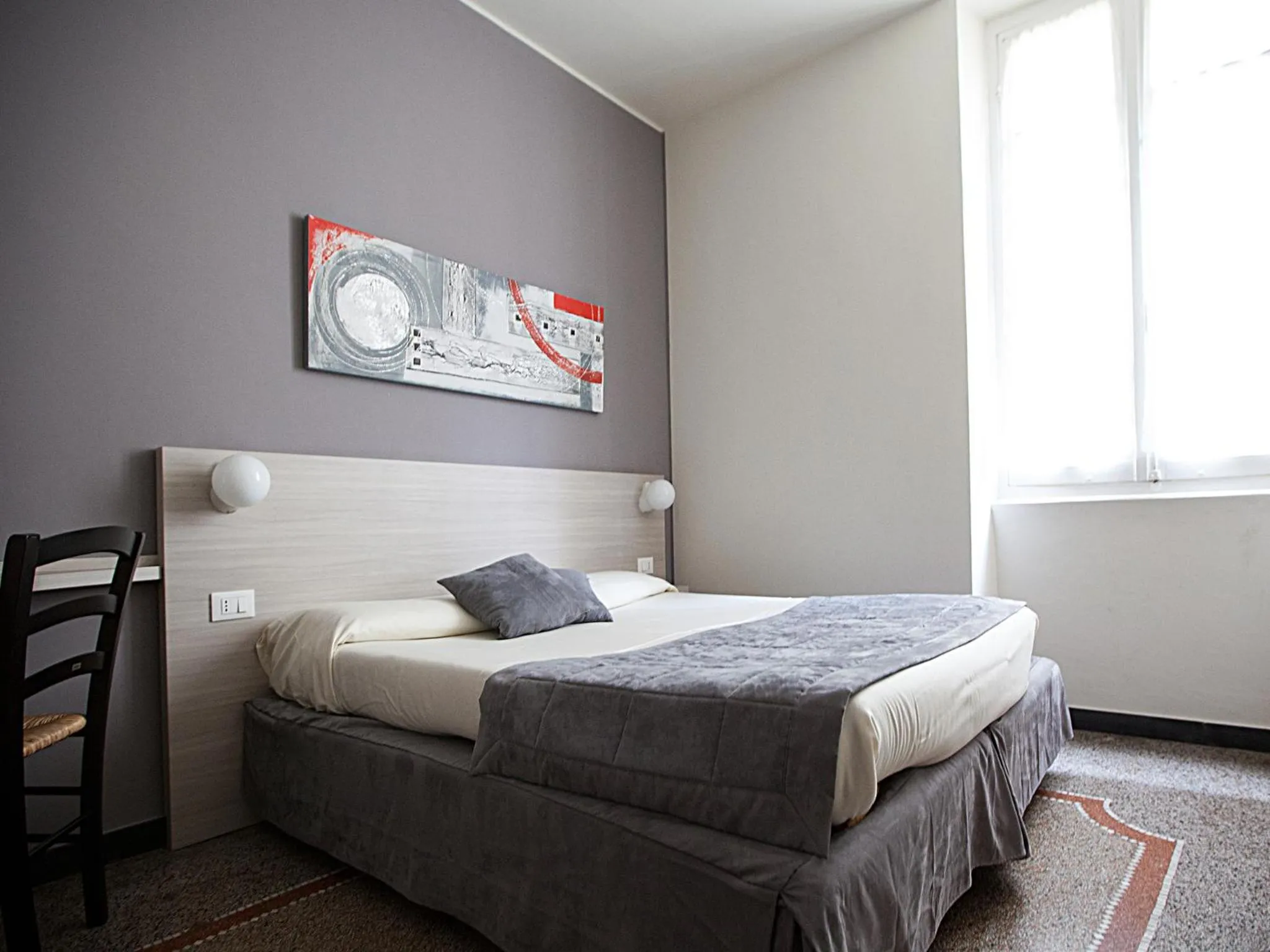 Photo of the whole room, Bed in Hotel Ristorante Milton