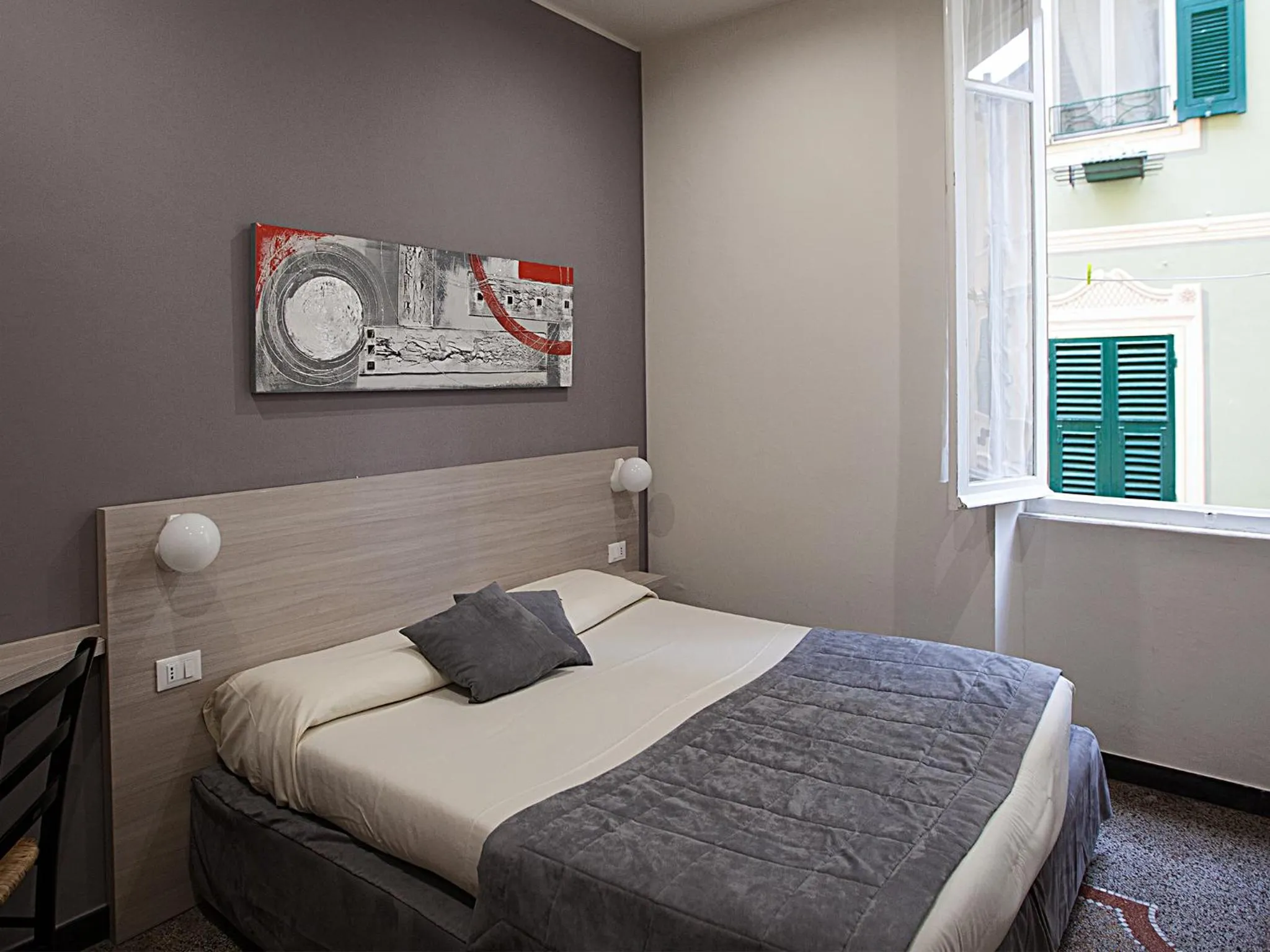 Photo of the whole room, Bed in Hotel Ristorante Milton