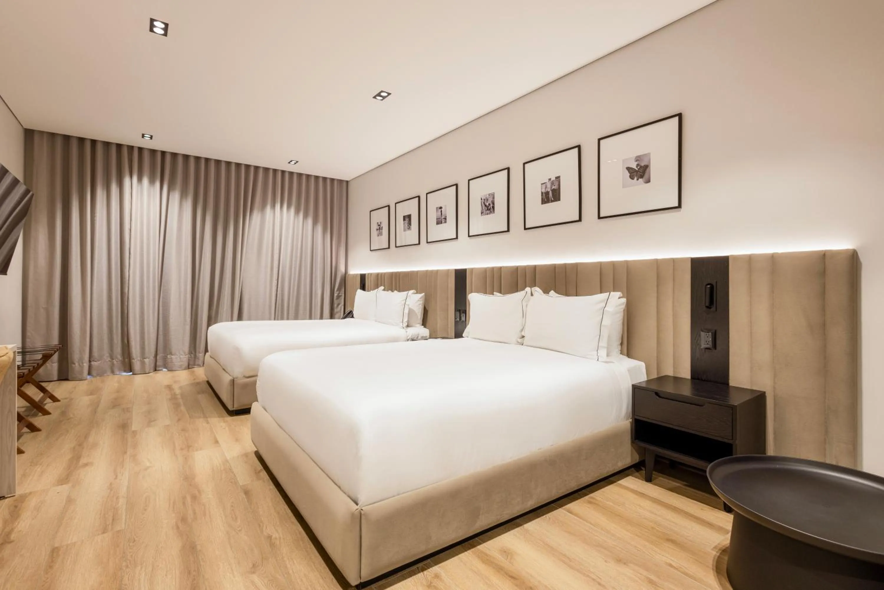Bed in Vuestro Hotel Boutique